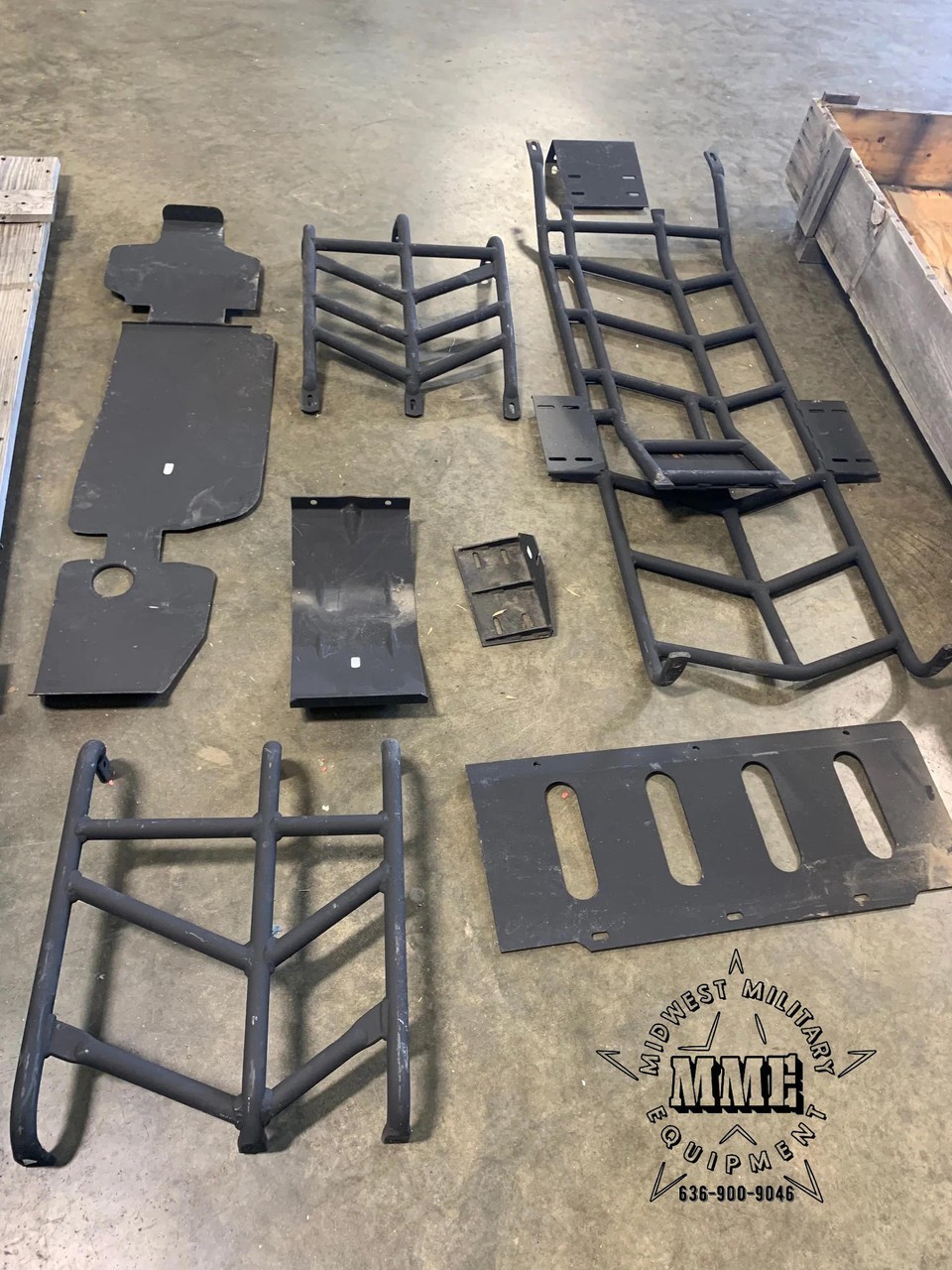 Under Body Skid Plate Protection Kit for HMMWV
