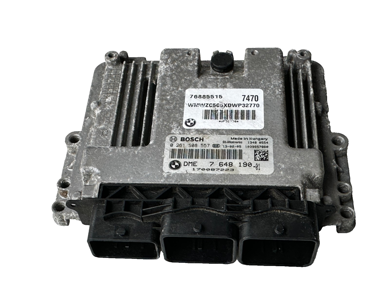 2013 - 2016 Mini Cooper S Engine Computer Module ECM ECU Unit P: 7 648 190 OEM 