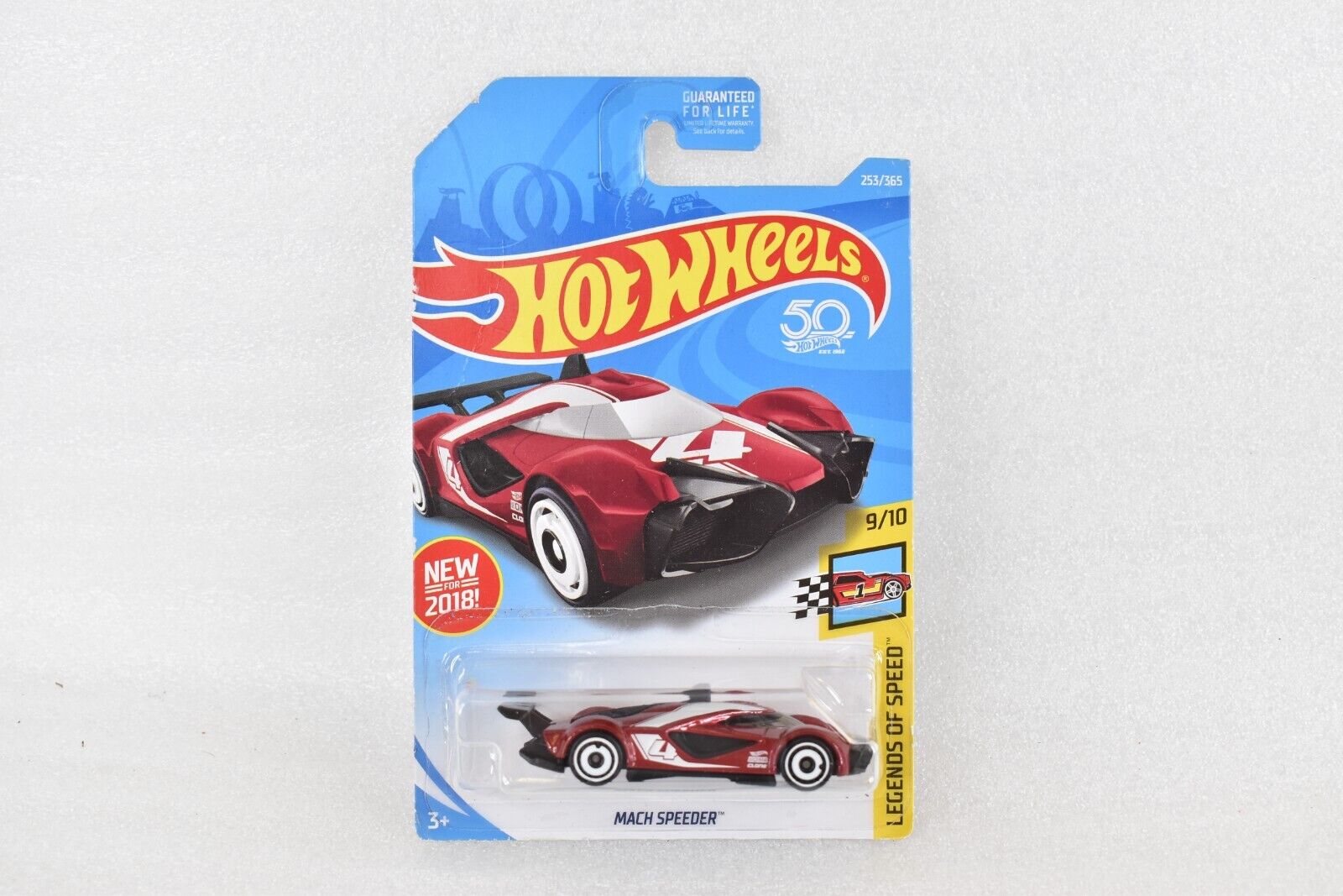 💎 Hot Wheels Legends of Speed 9/10 Mach Speeder Car Figure