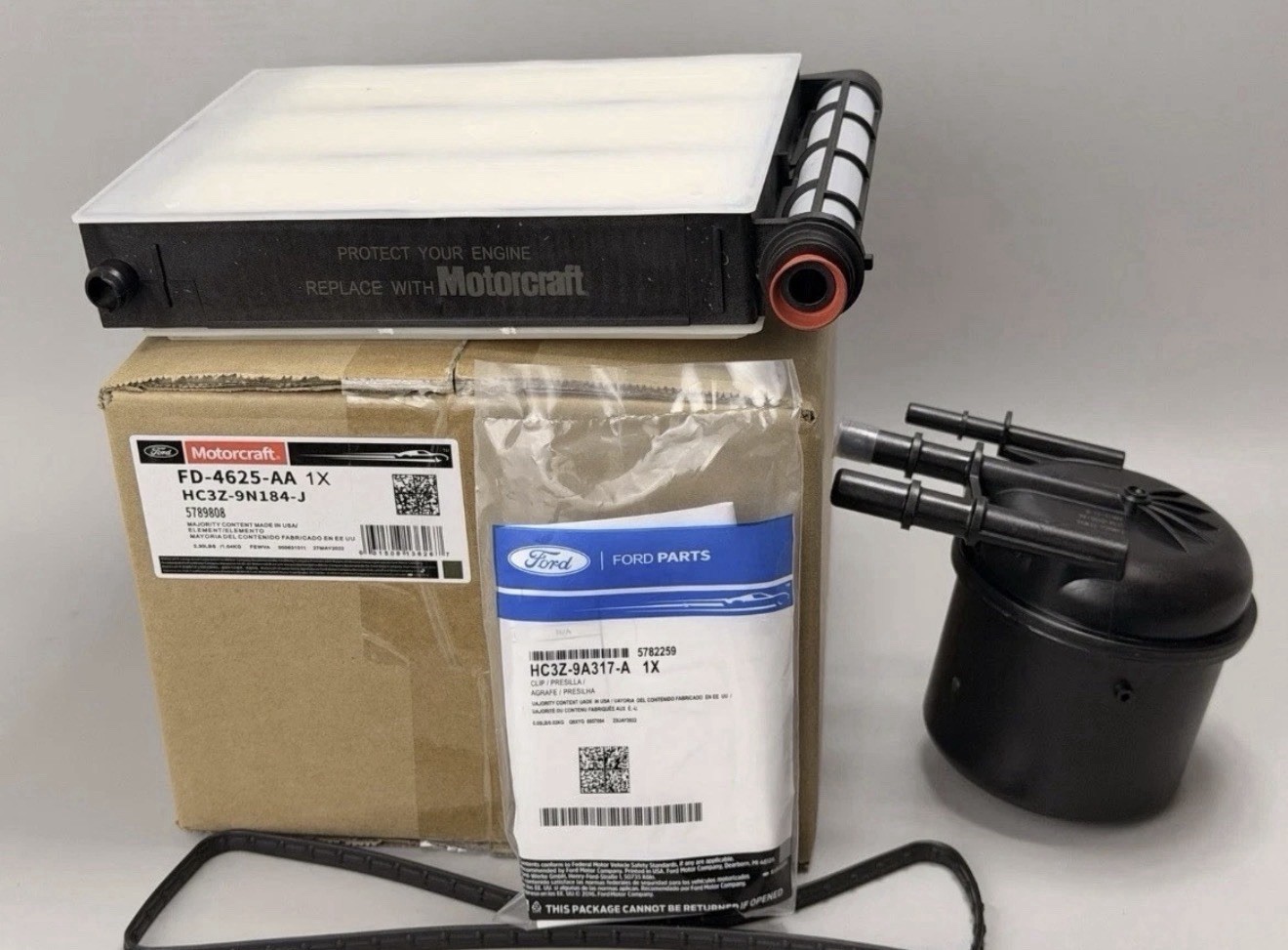 New Motorcraft FD4625 AA Fuel/Water Filter for 17-22 Ford F-250 F-350 F-450 6.7L