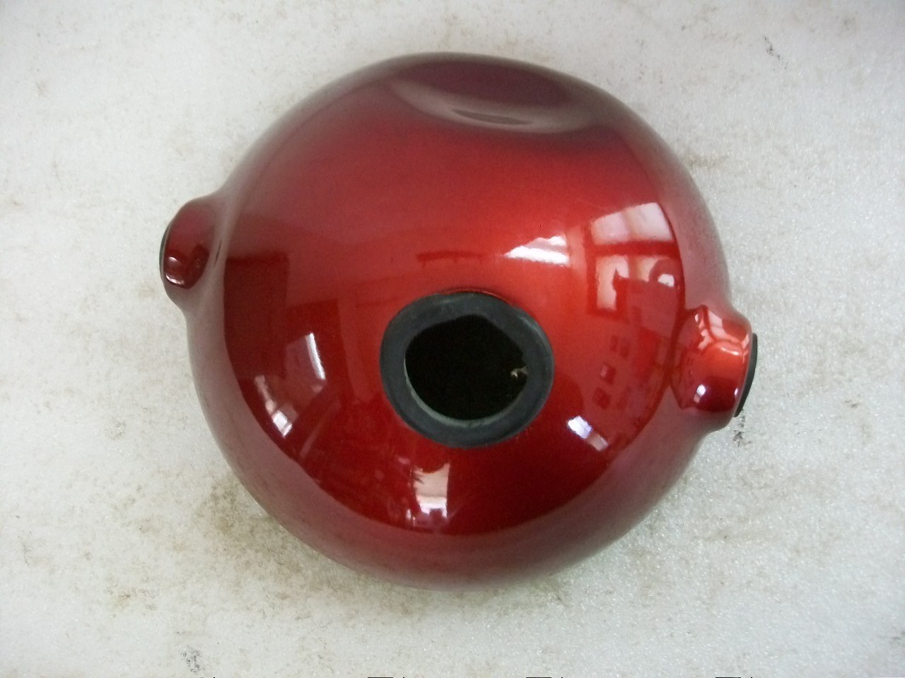 NOS OEM New 1973 1974 1975 Yamaha RD350 Headlight Bucket Brandy Red RD 350 NOS OEM New 1973 1974 1975 Yamaha RD350 Headlight Bucket Brandy Red RD 350