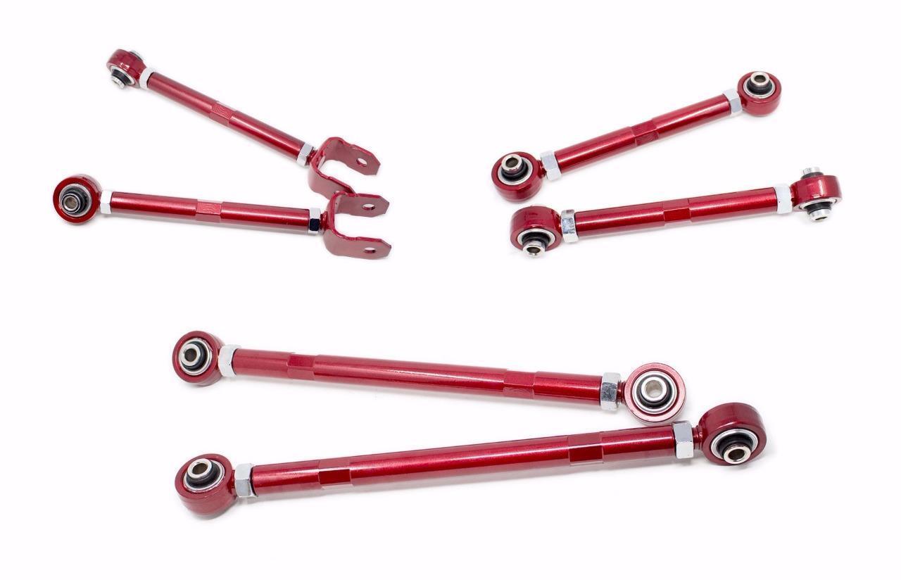 GODSPEED 6PCS REAR TOE/TRAILING/CAMBER CONTROL ARMS FOR 12-UP BMW 3 SERIES ALL
