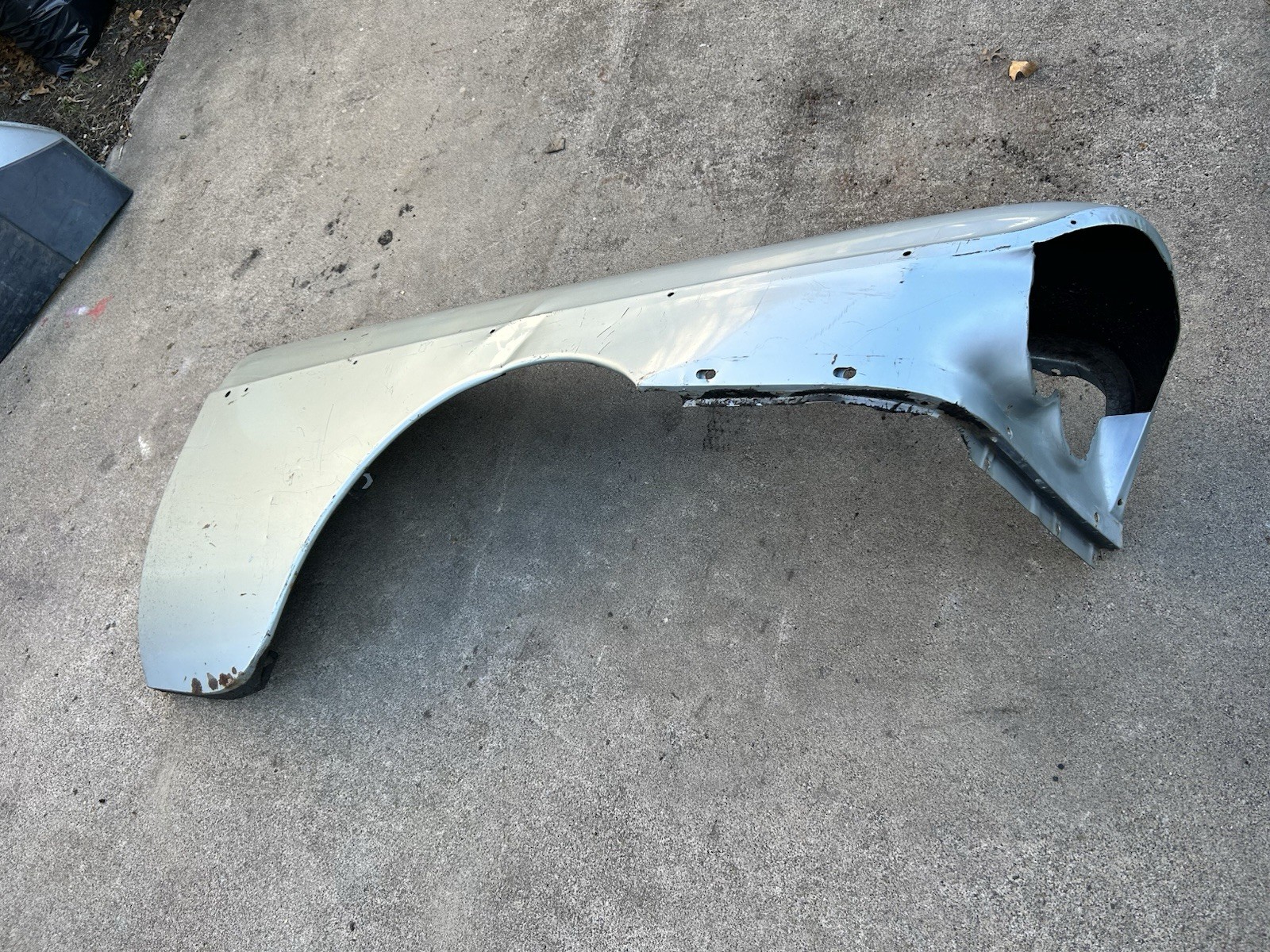 1957–1958 Buick RH Front Fender Original OEM Steel Project Piece