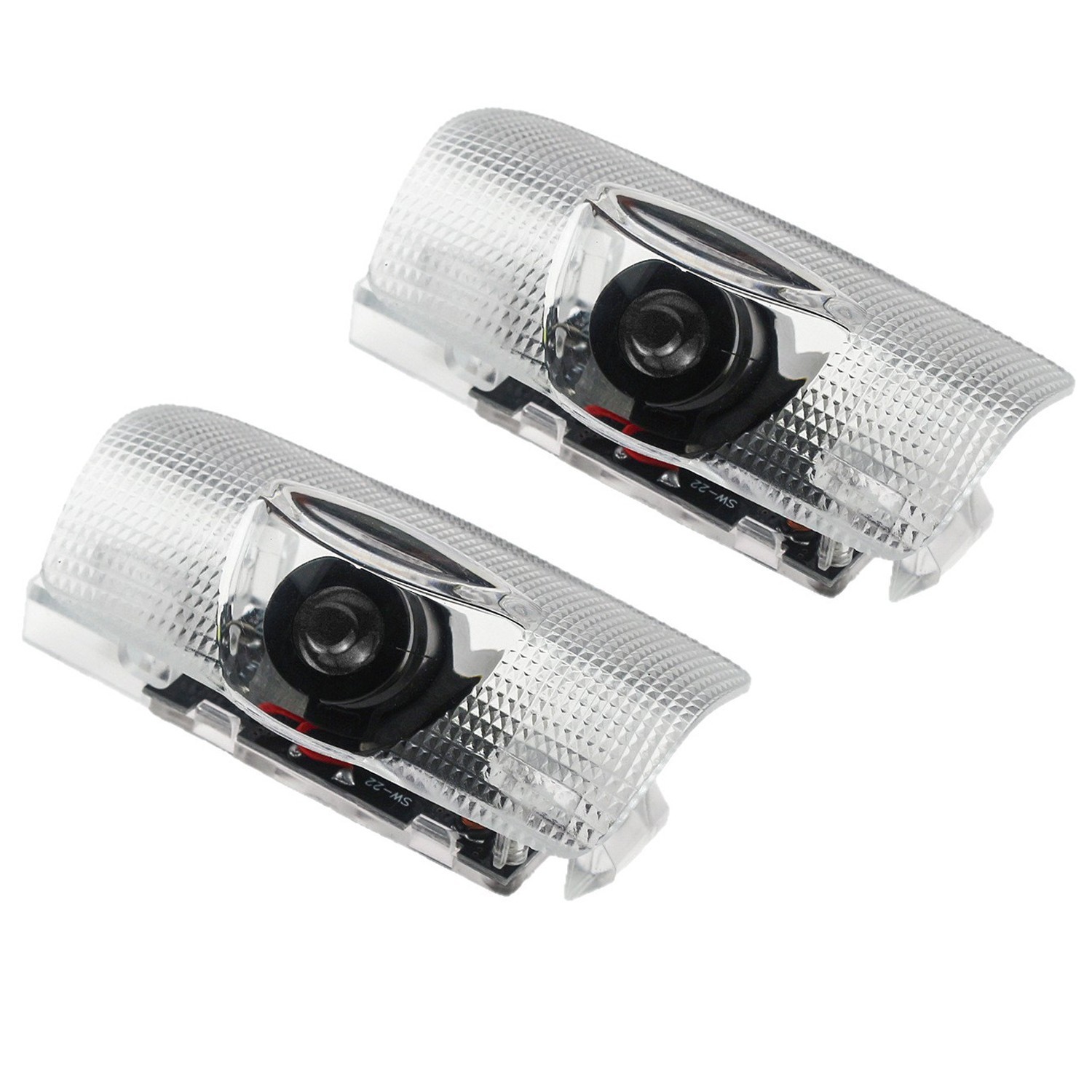 2 Pcs LED Door Projector Puddle Ghost Shadow Light Fit ToyotaLamp White