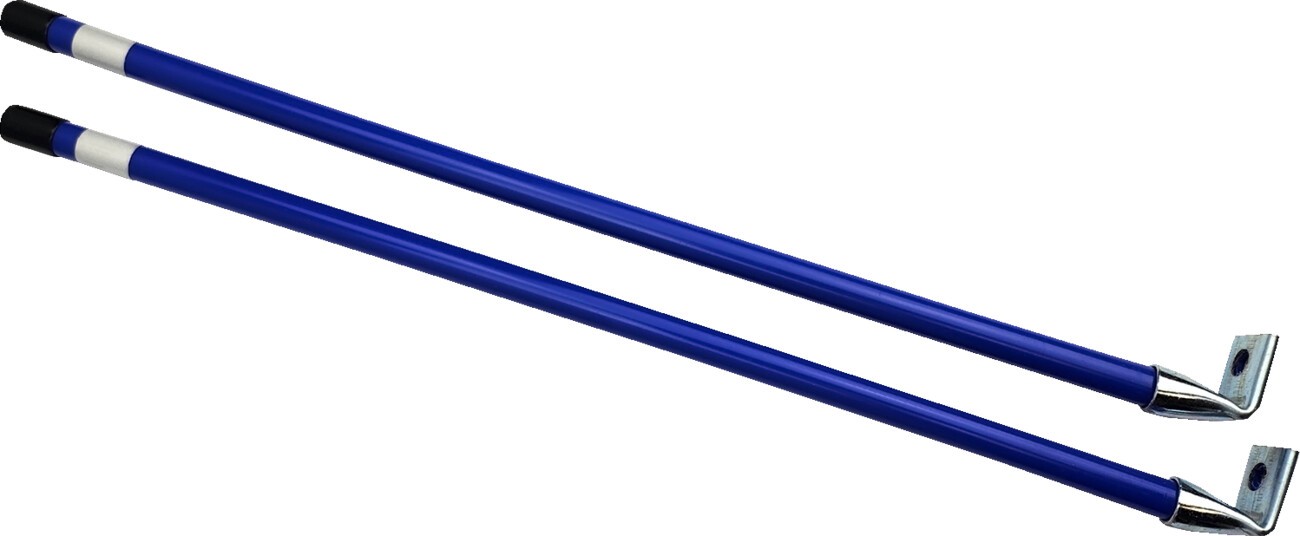 KFI Products Plow Markers Blue Pair ATV UTV Pro-S Blade End KFI Products Plow Markers Blue Pair ATV UTV Pro-S Blade End