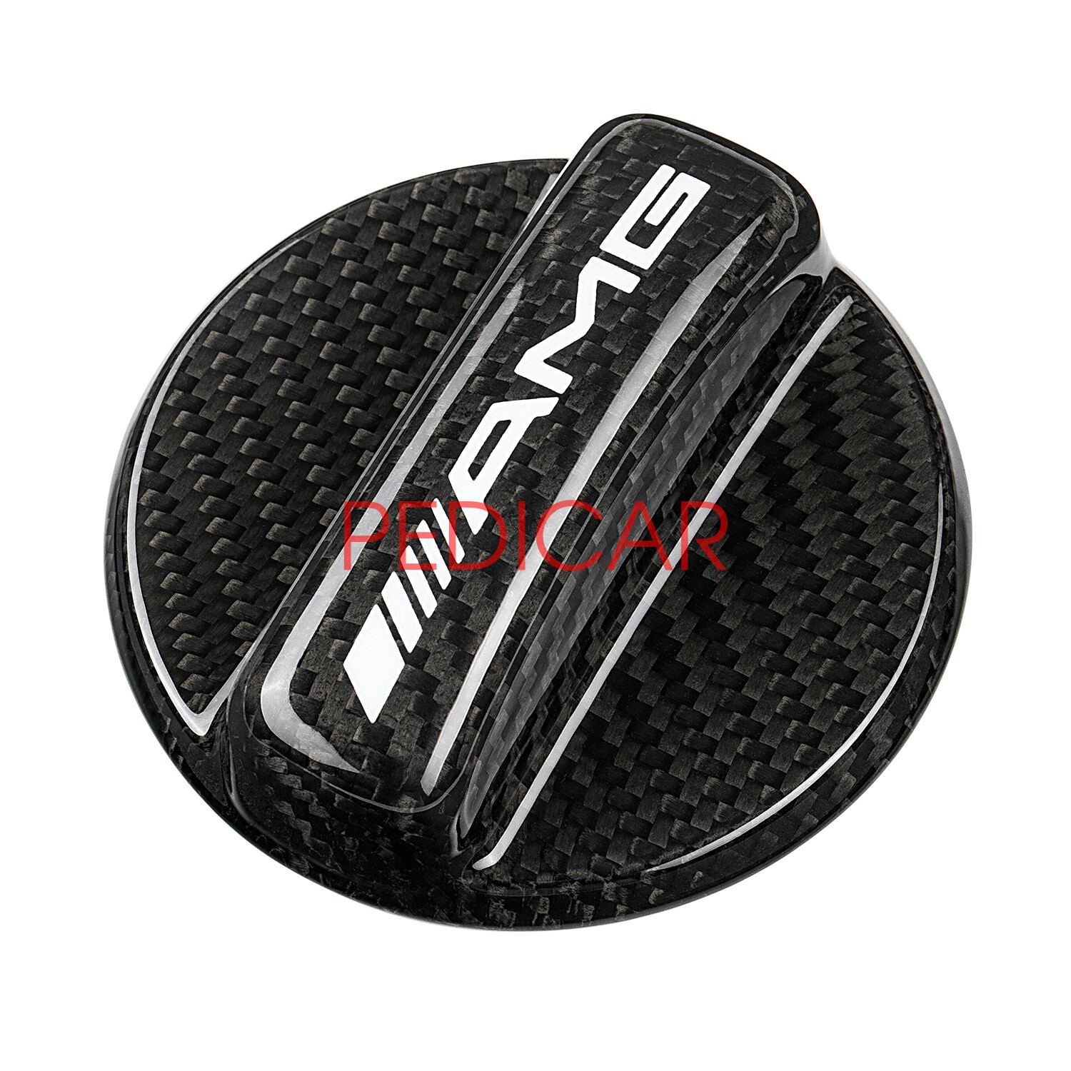 Fits Mercedes Benz AMG E300 E450 E55 W212 W213 Gas Fuel Cap Cover Carbon Fiber