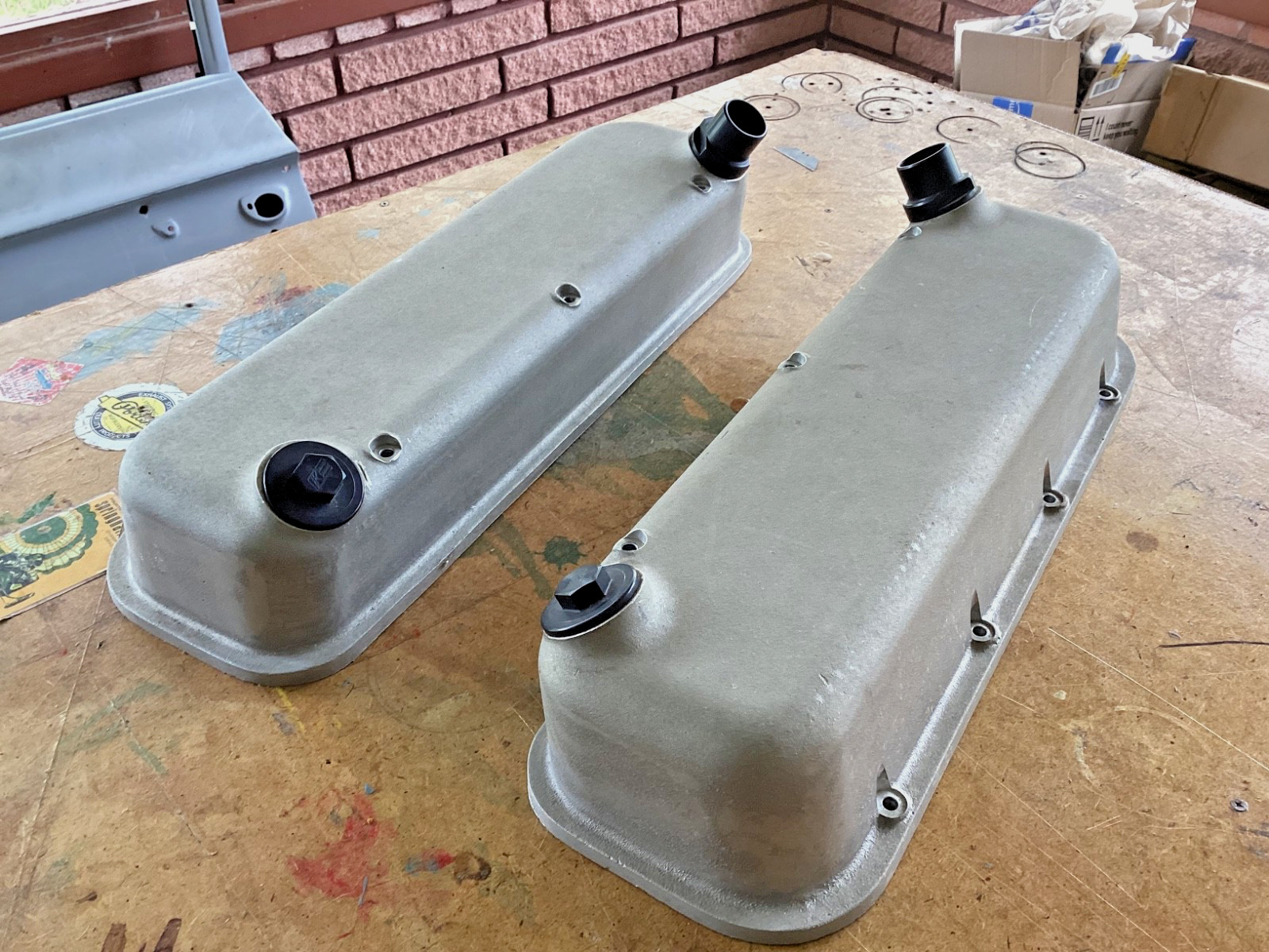 Keith Black Big Block Chevrolet Aluminum Valve covers