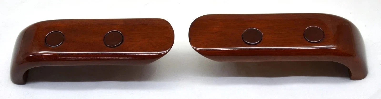 Hand Crafted Solid Wood Daylight Door Armrests for 1989-2006 Kenworth - Pair