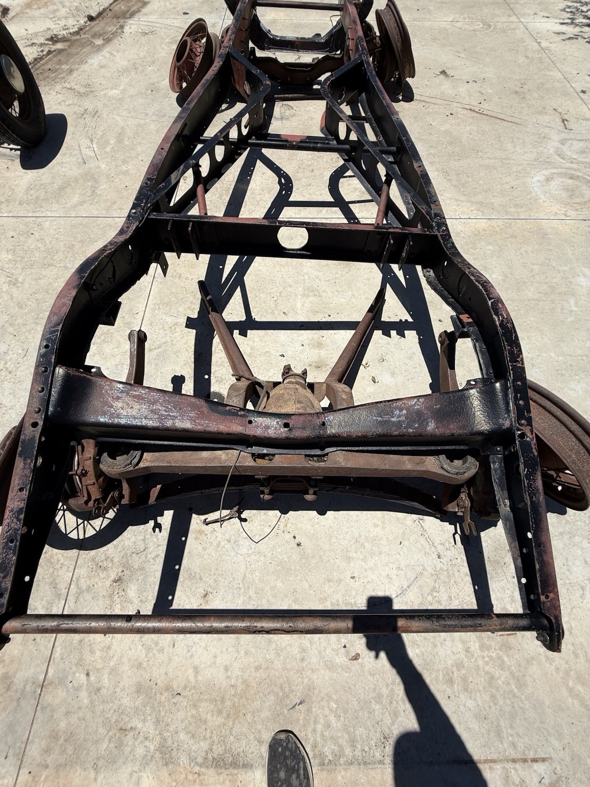 1933 1934 Ford Frame Chassis Mustang II Hot Rod Coupe Sedan 33 34