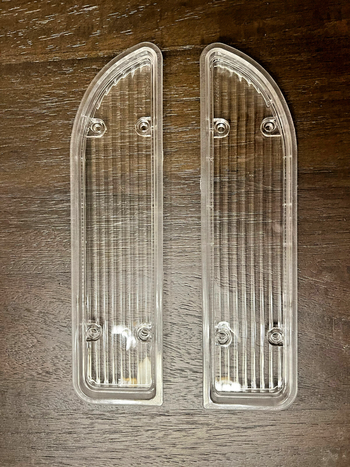 1970-73 Camaro Standard Z28 SS Park Lamp Lens RH LH Pair Clear