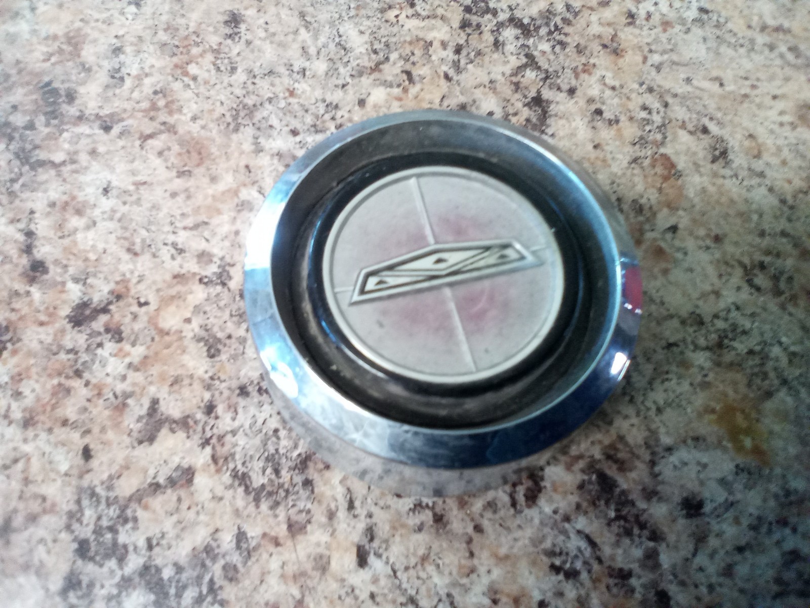 Vintage  Magnum 500 Wheel Center Cap Emblem OEM