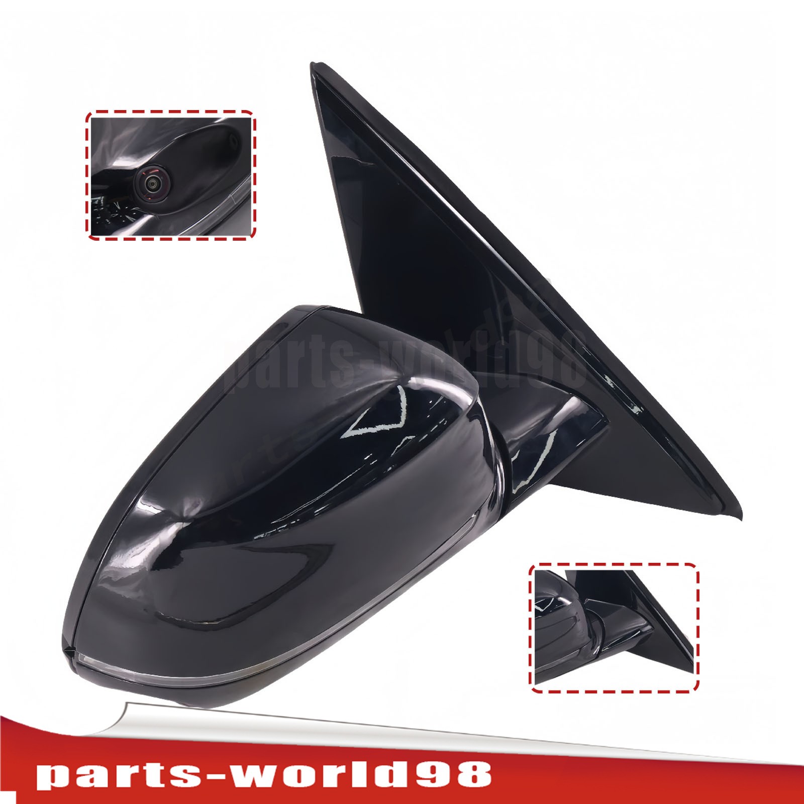 1x For BWM X5 G05 X7 G07 19-23 Heated Auto-Dimming 51168738350 Right Mirror 1x For BWM X5 G05 X7 G07 19-23 Heated Auto-Dimming 51168738350 Right Mirror
