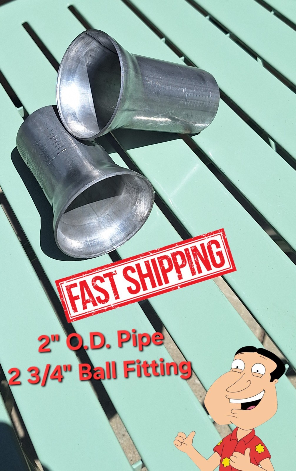 2-3/4” Inch OD Socket to 2