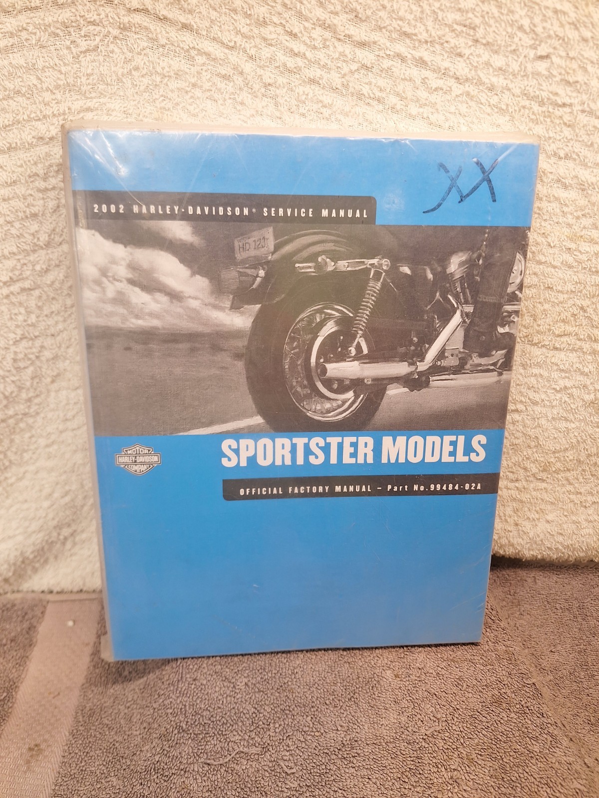 2002 Harley-Davidson Sportster Service Manual OEM 99484-02 Repair XL 883 XL 1200