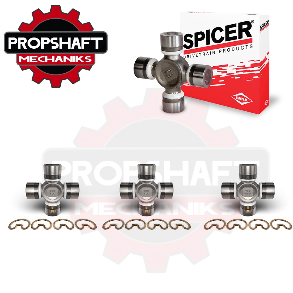 Four x 5-1350X USA Made DANA Spicer 1350 / SPL30 Series Universal Joints OSR