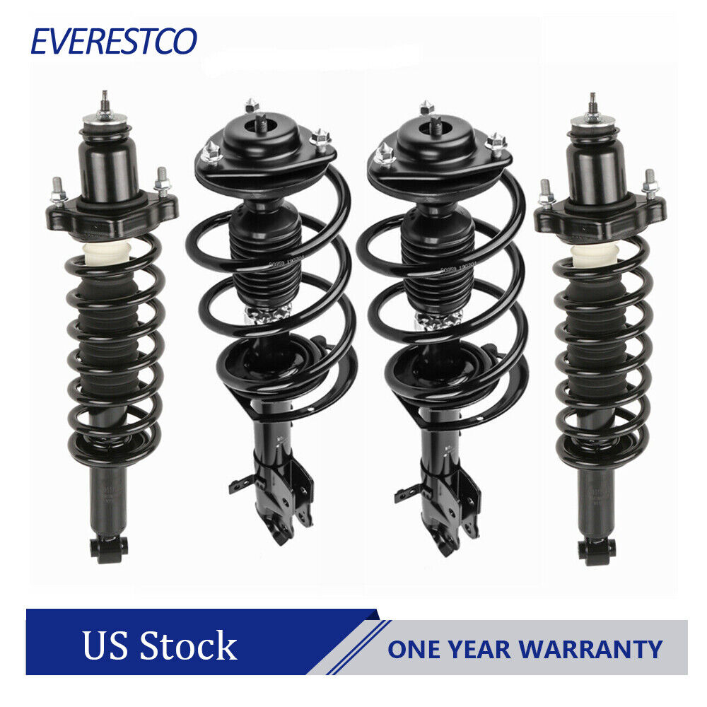 4x Front + Rear Complete Struts Shock Absorbers Kit For 2007-2012 Dodge Caliber