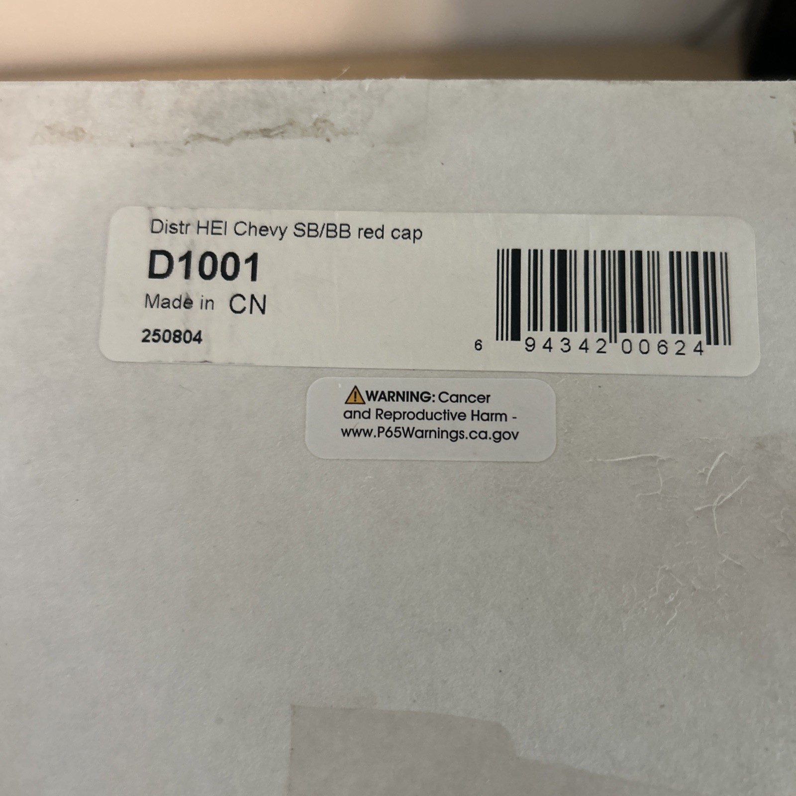 Distributor-GAS Pertronix D1001