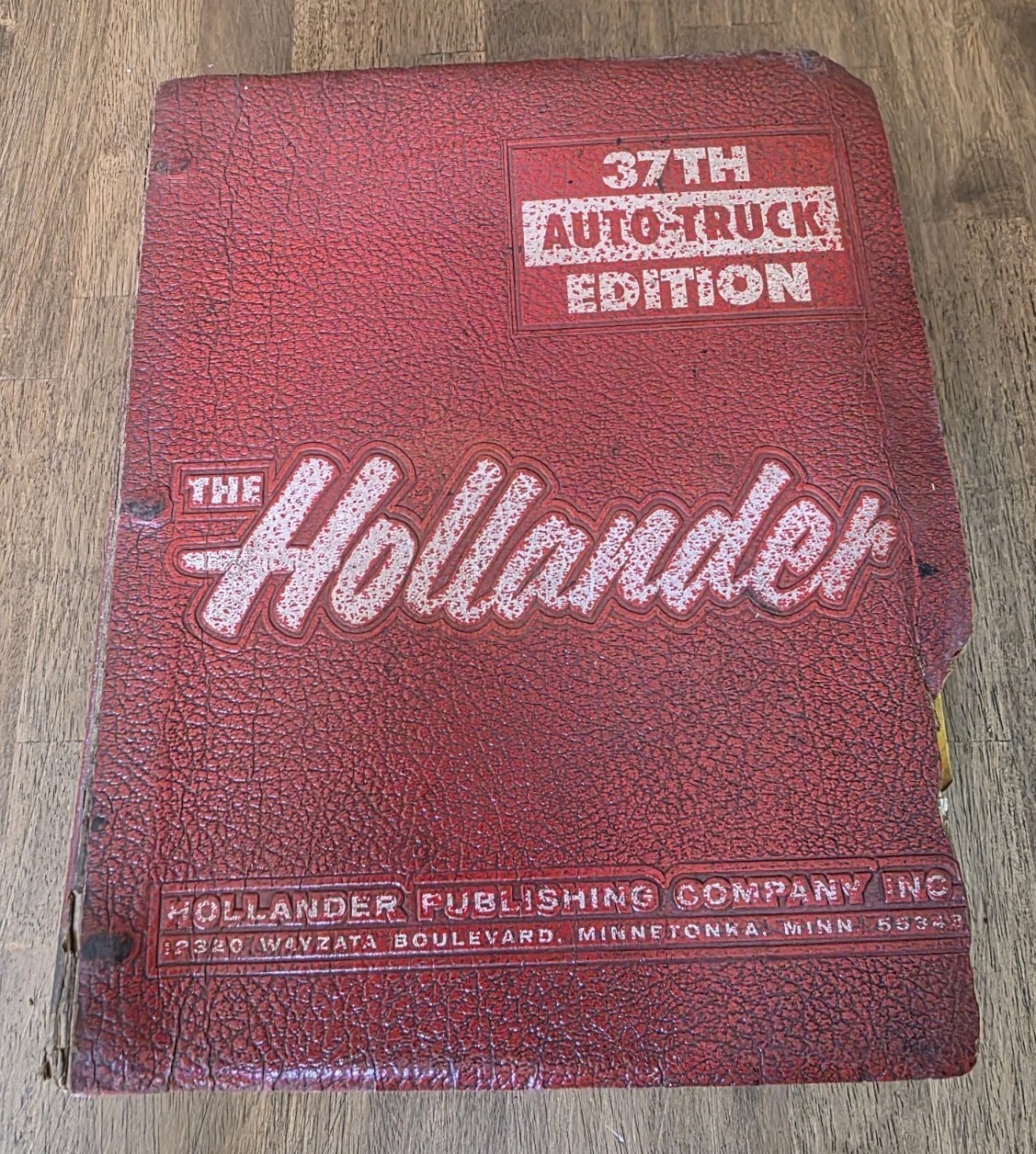The Hollander 37th Edition Auto Truck Edition Interchange Parts Manual 1971 VTG The Hollander 37th Edition Auto Truck Edition Interchange Parts Manual 1971 VTG