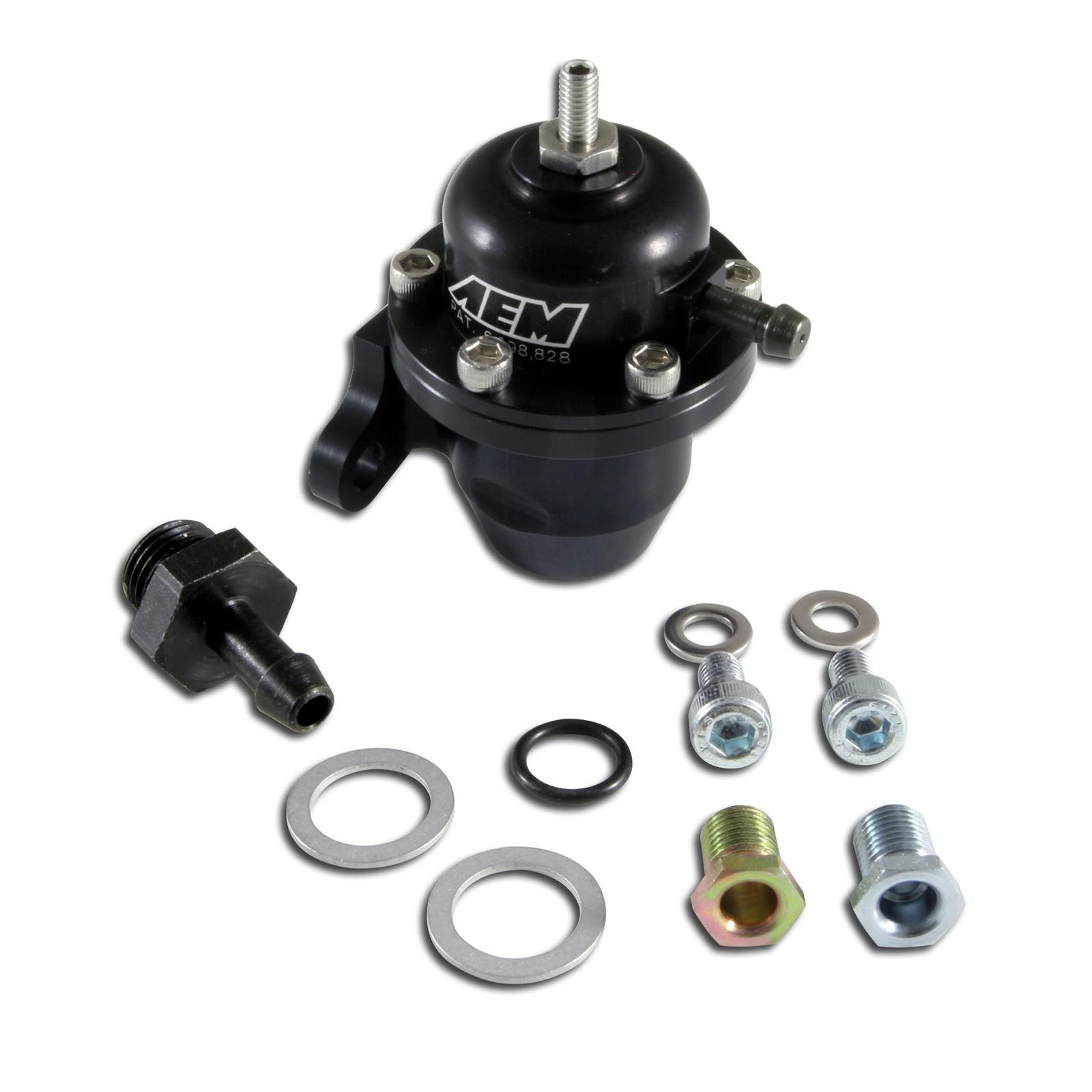 AEM 25-301BK Adj. Fuel Pressure Regulator