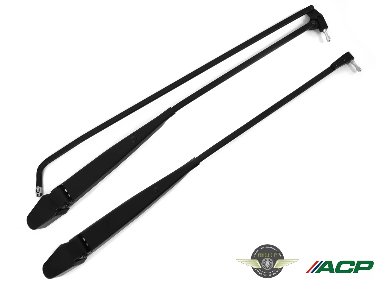 1971 1972 1973 Ford Mustang Mercury Cougar Windshield Wiper Arms Pair Black