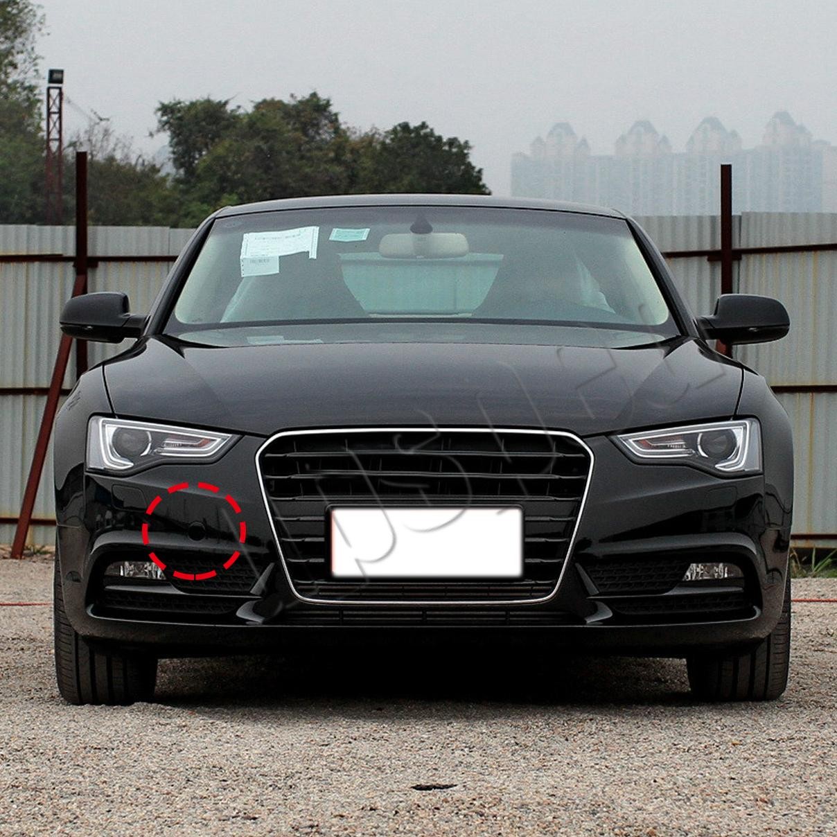 Audi A5 B8.5 Front Bumper Tow Hook Cover Cap Non-S-Line 2013-2016 8T0807241C