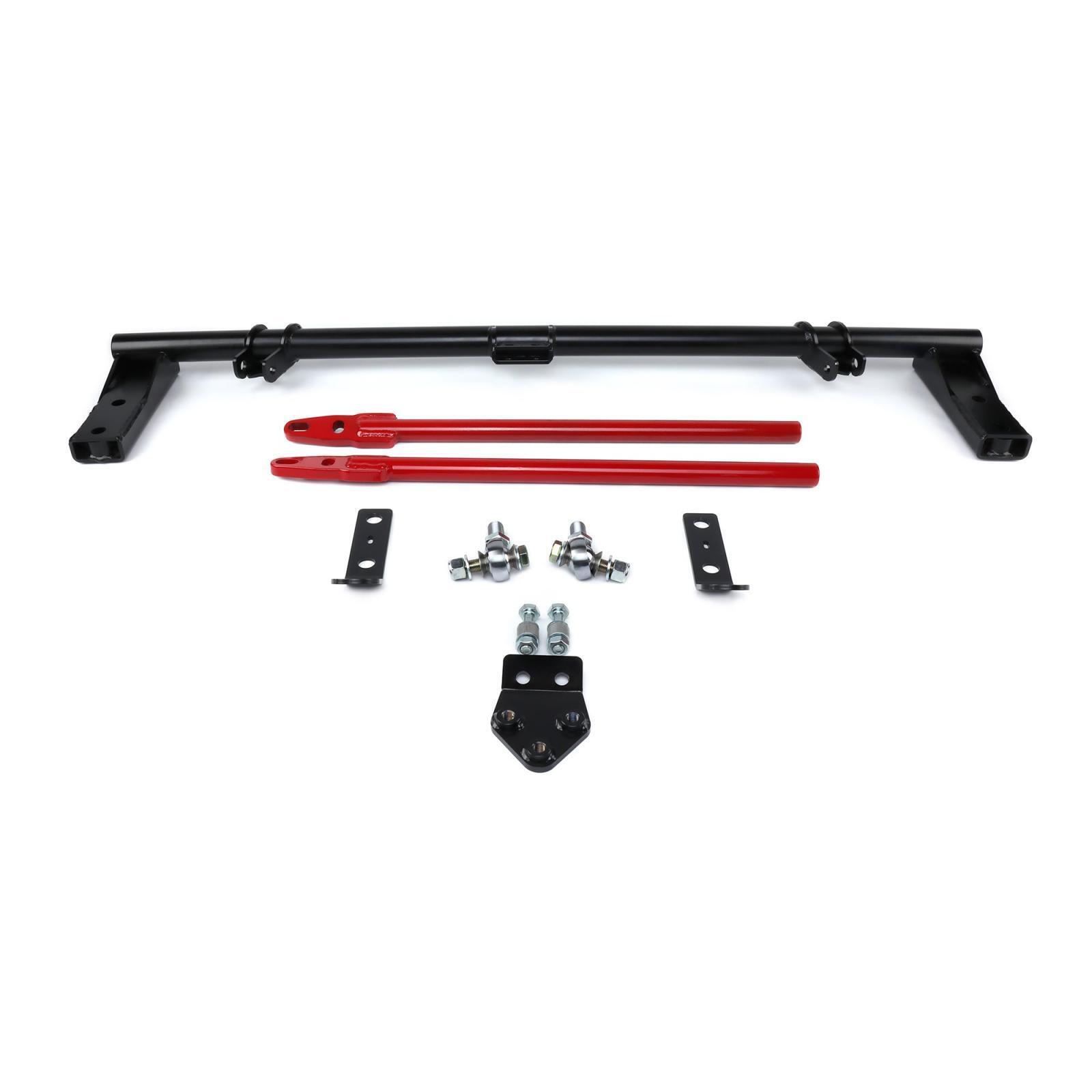 Innovative for 90-93 Accord H/F-Series Black Steel Competition Traction Bar Kit