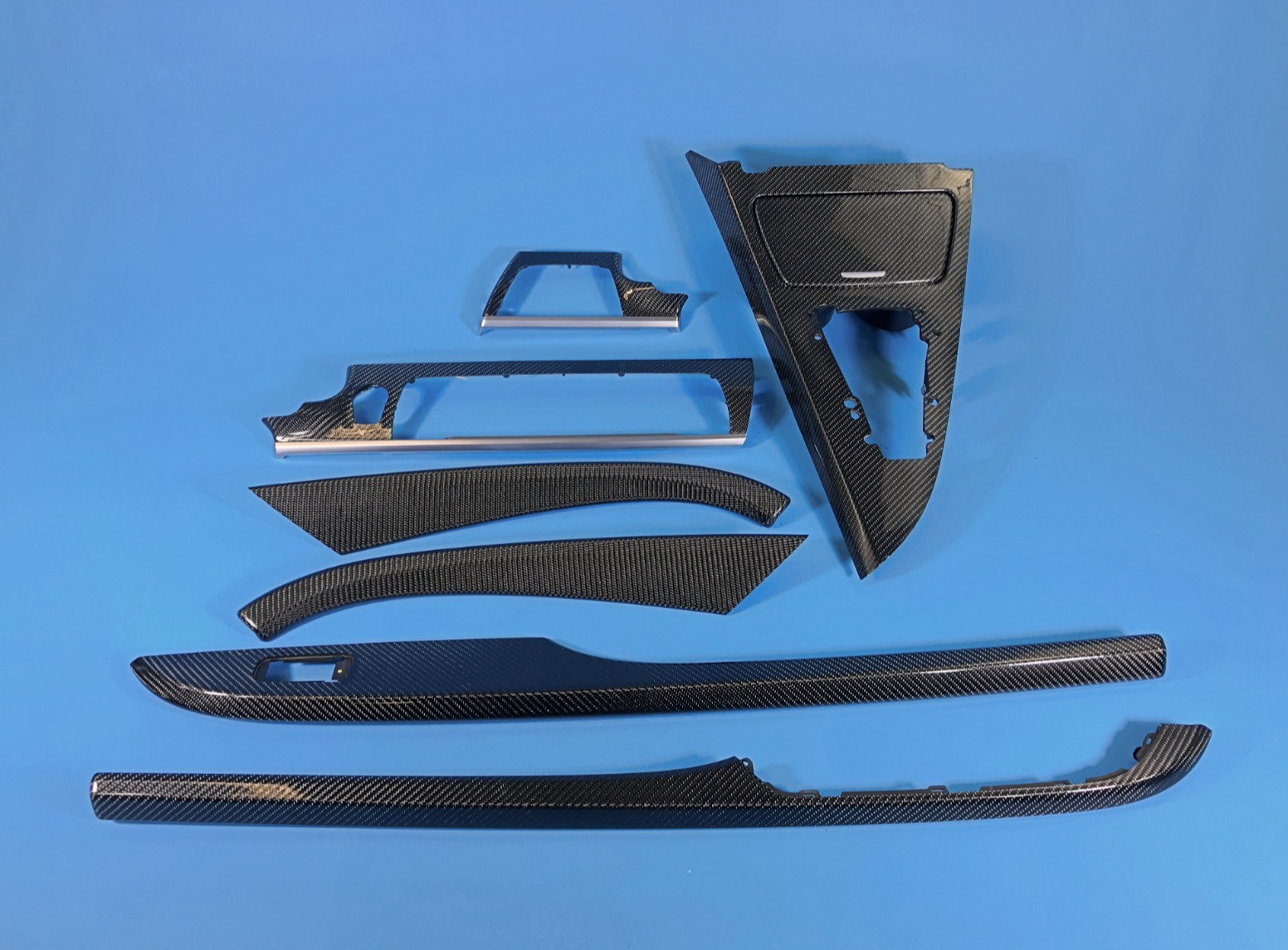 13-18 BMW F13 M6 COUPE COMPLETE CARBON FIBER INTERIOR TRIM SET OEM 13-18 BMW F13 M6 COUPE COMPLETE CARBON FIBER INTERIOR TRIM SET OEM