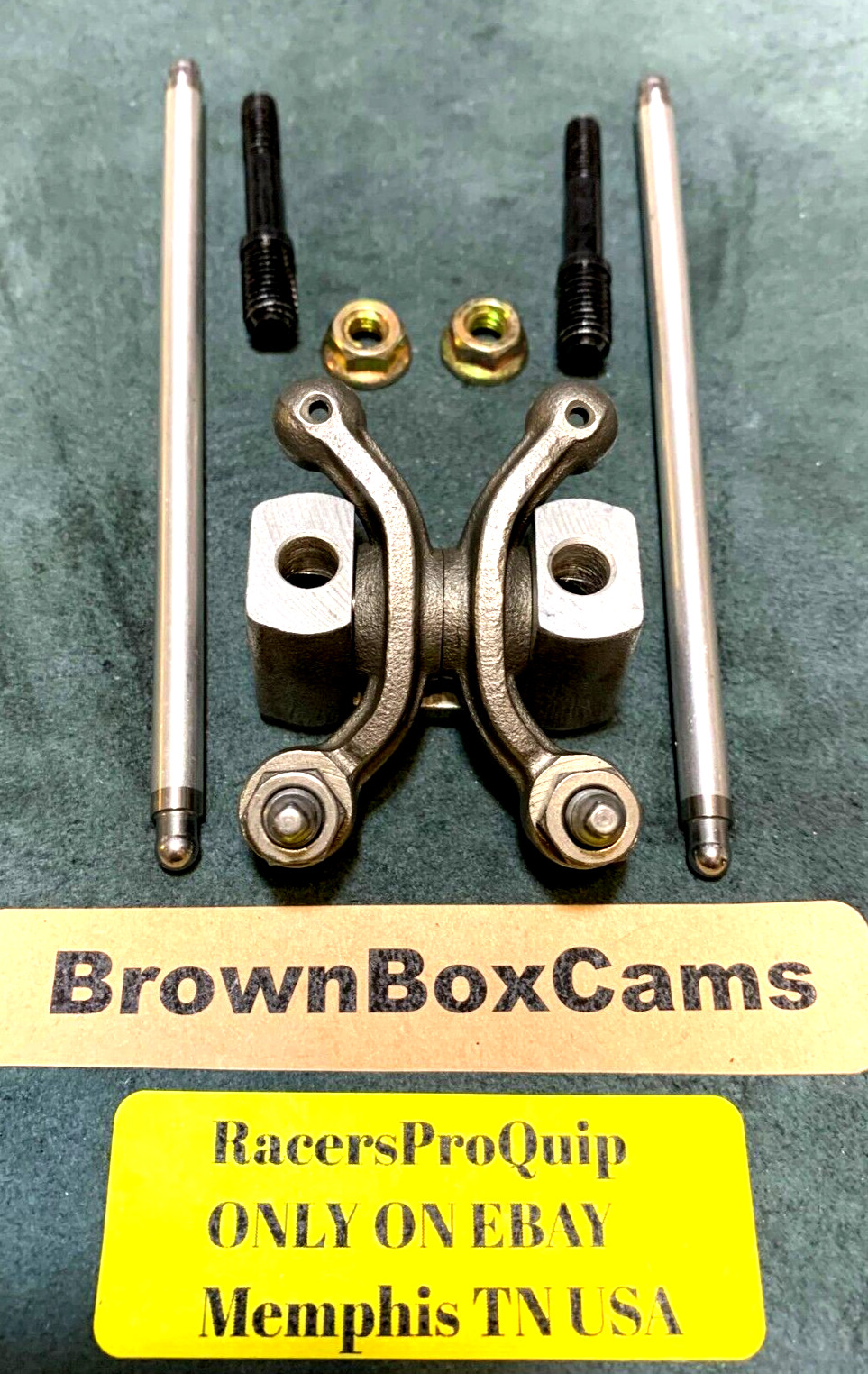 Clone 160  196 & 212cc Engines. Racing Shaft Rocker Arms w/Aluminum pushrods USA