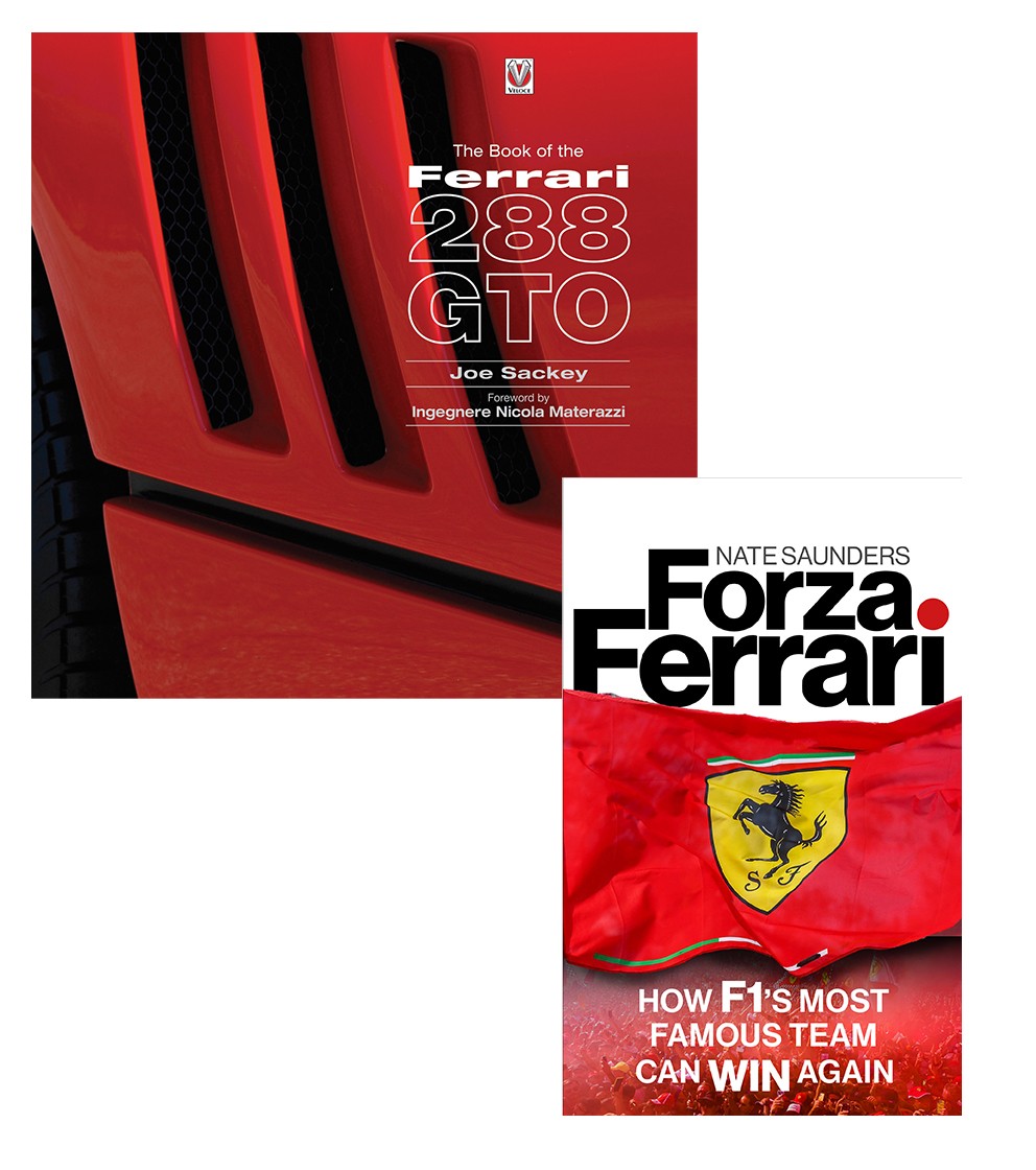 Forza Ferrari & Ferrari 288 GTO Book Set: F1 Insights & Complete History