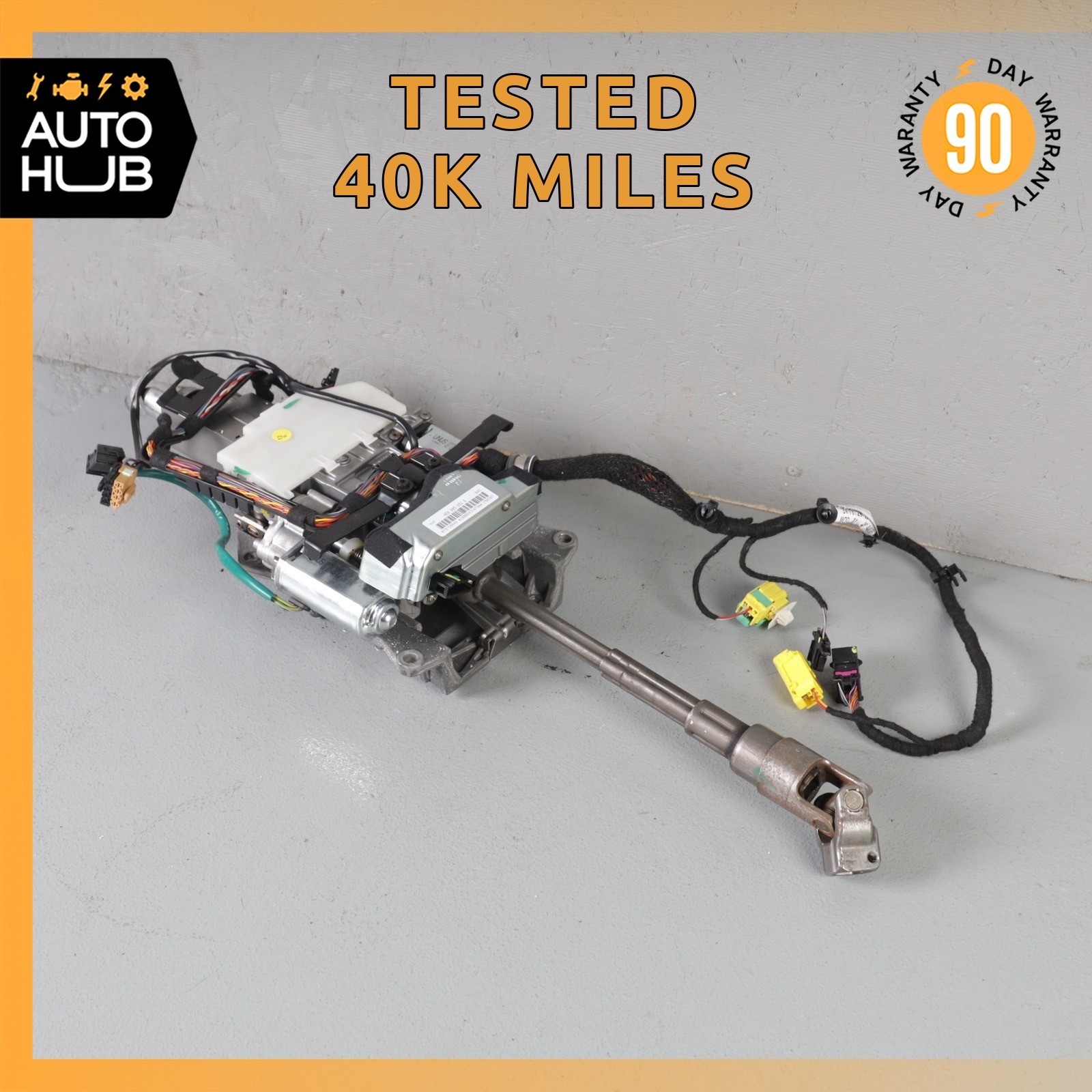 03-18 Bentley Continental GTC GT Steering Column w/ Adjust Motor OEM 40k