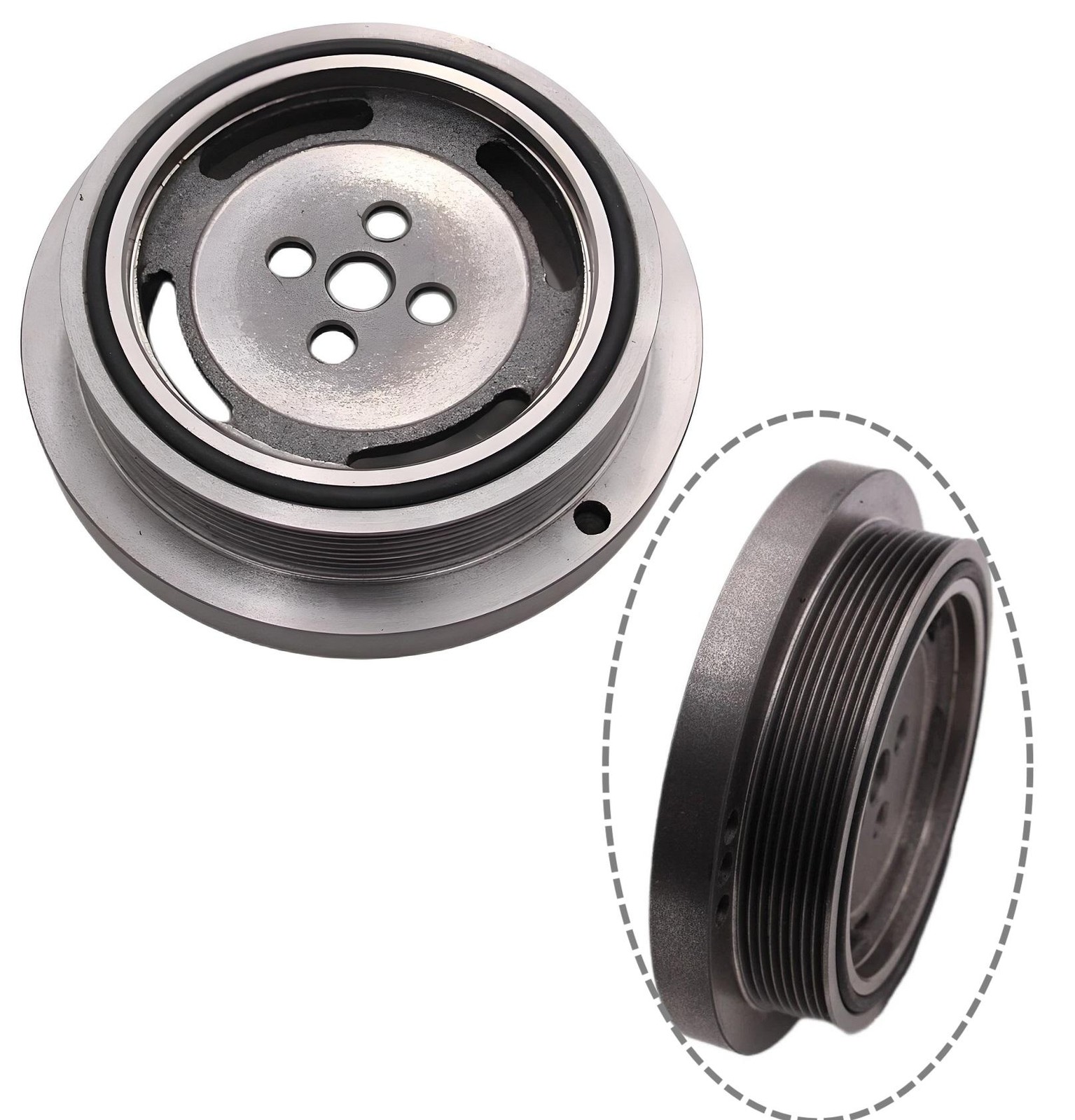 NEW Harmonic Balancer 3916436  For Cummins Dodge Ram 2500 12V 5.9L Diese