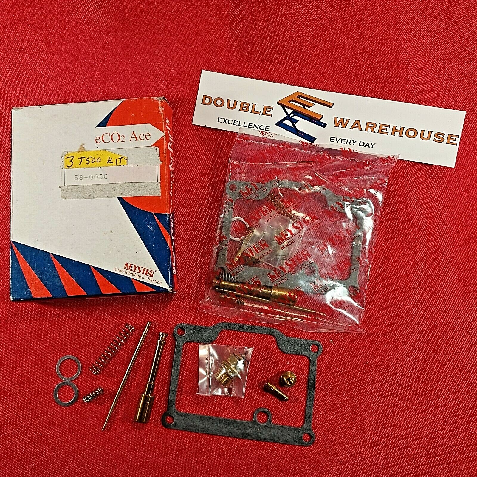 NOS Keyster 58-0056 Carb Rebuild Kit Large Set