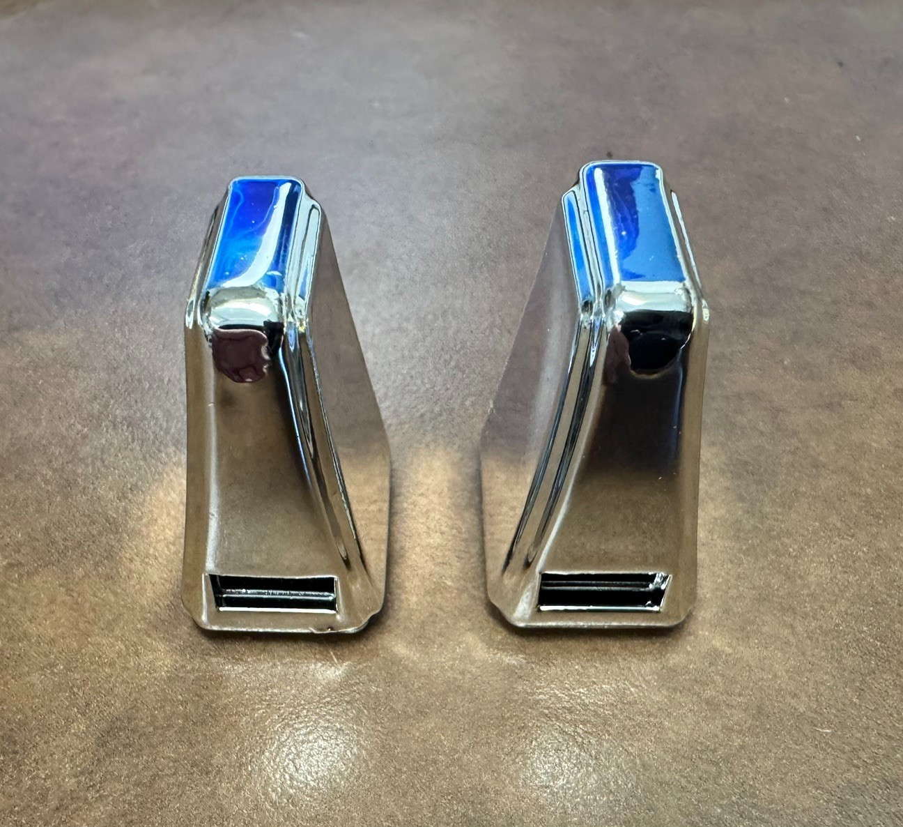 TWO NOS Chrome Seat Adjuster Knob- Most Models 2583623 Mopar Hemi GTX Plymouth TWO NOS Chrome Seat Adjuster Knob- Most Models 2583623 Mopar Hemi GTX Plymouth