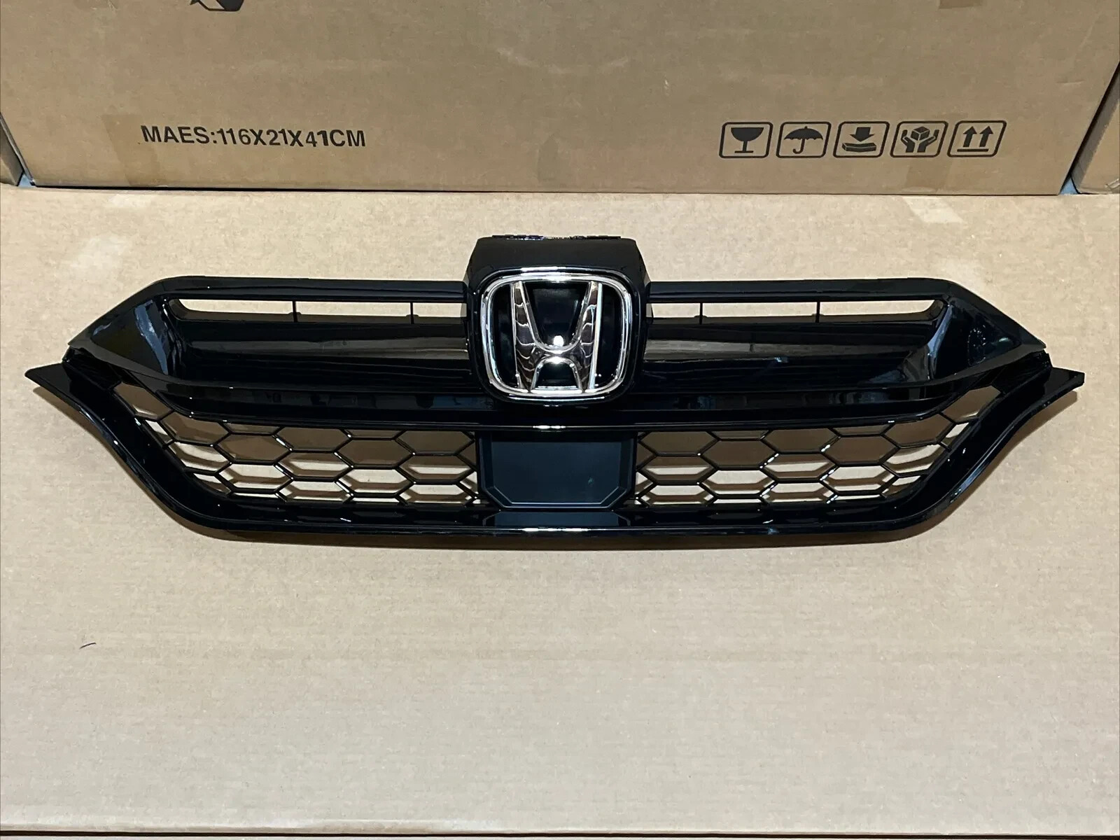 NEW for 2020-2022 HONDA CRV Front Bumper Upper Grille Assembly & Emblem NEW for 2020-2022 HONDA CRV Front Bumper Upper Grille Assembly & Emblem
