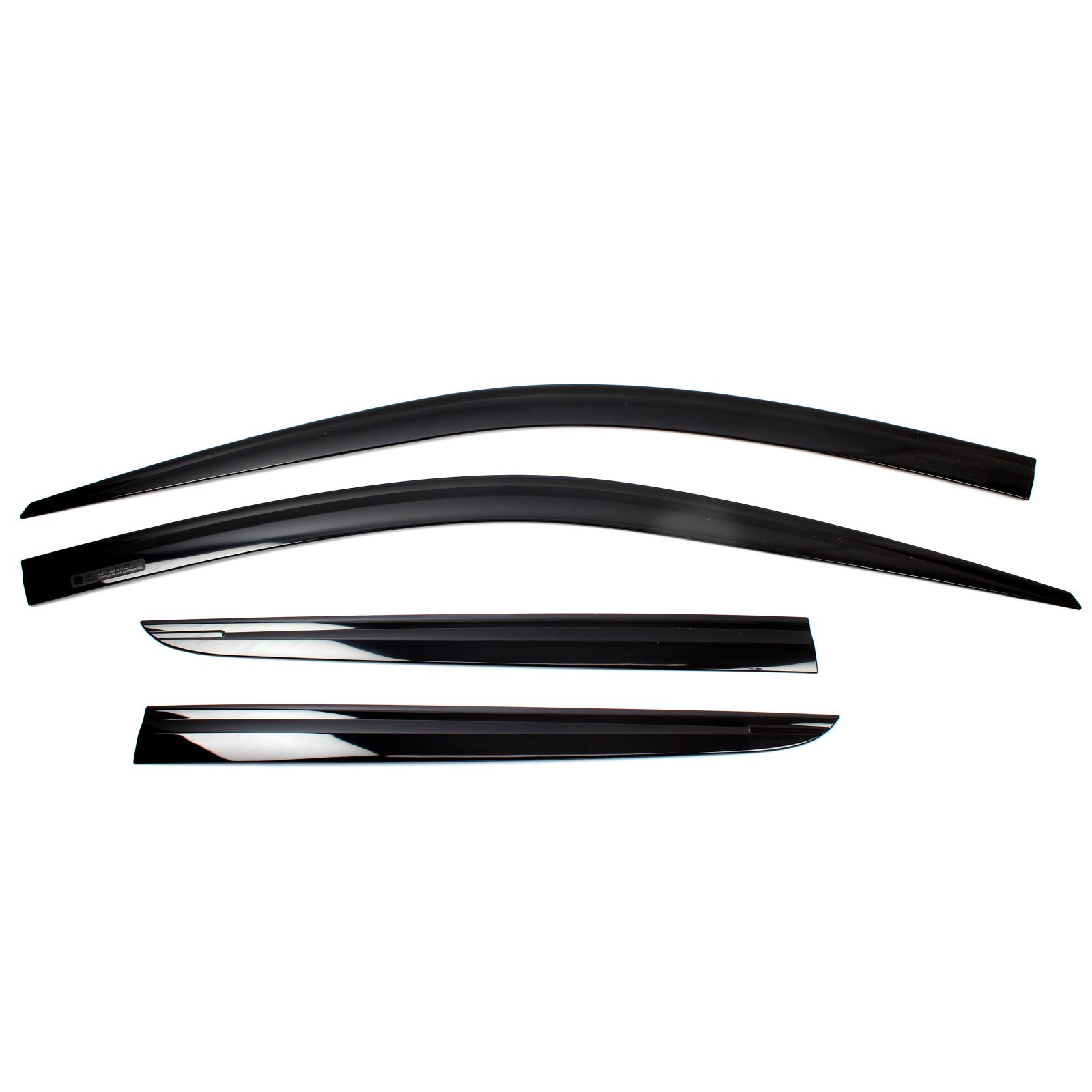 4 PCS Window Sun Visor Rain Guards for Toyota C-HR 2018-2022