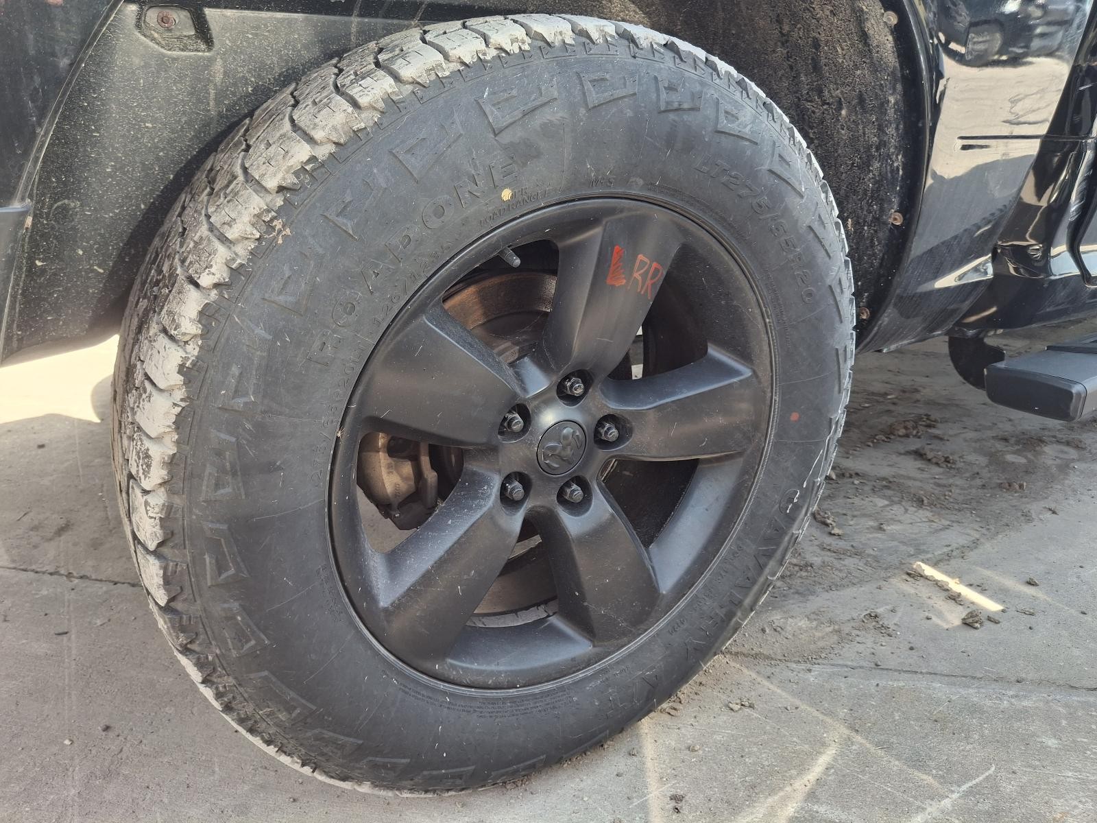 Used Wheel fits: 2019 Ram Dodge 1500 pickup road wheel 20x8 painted opt WHN Grad