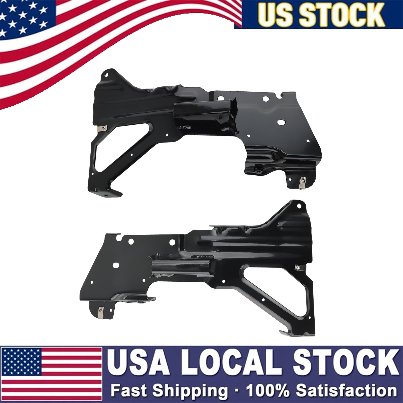 2pcs Bumper Side Bracket Kit For Chevrolet Silverado 1500 2016-2018 1500 LD 2019