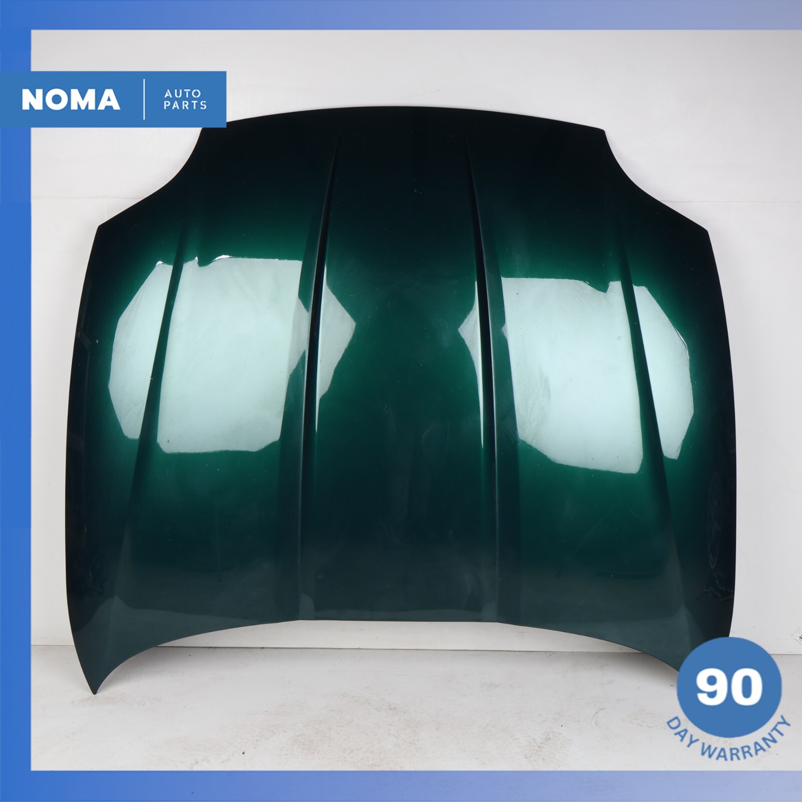 07-15 Jaguar X150 XK Hood Bonnet Cover Panel Assembly Emerald Fire OEM