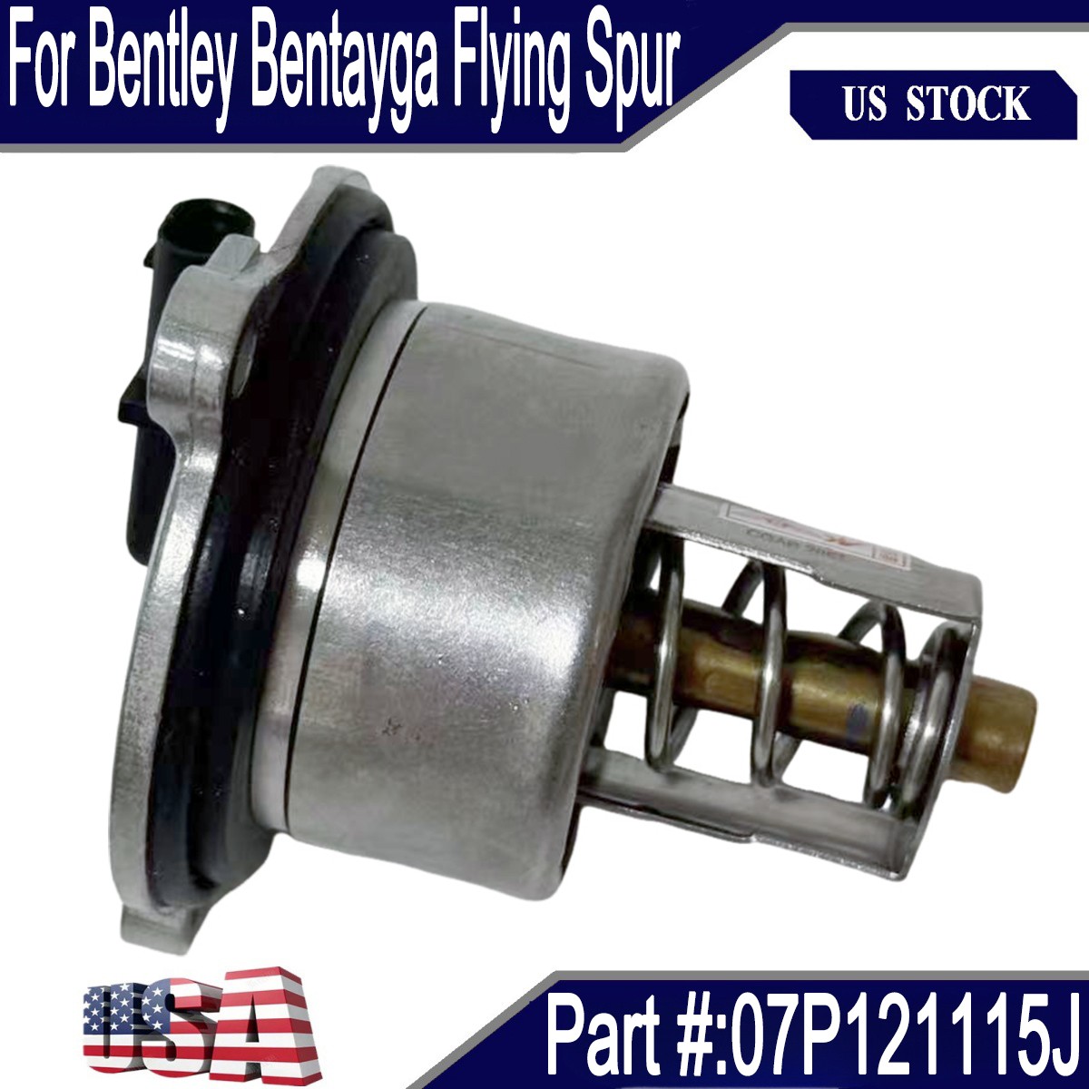 New Thermostat Fits For Bentley Bentayga Flying Spur GT 07P121115J US