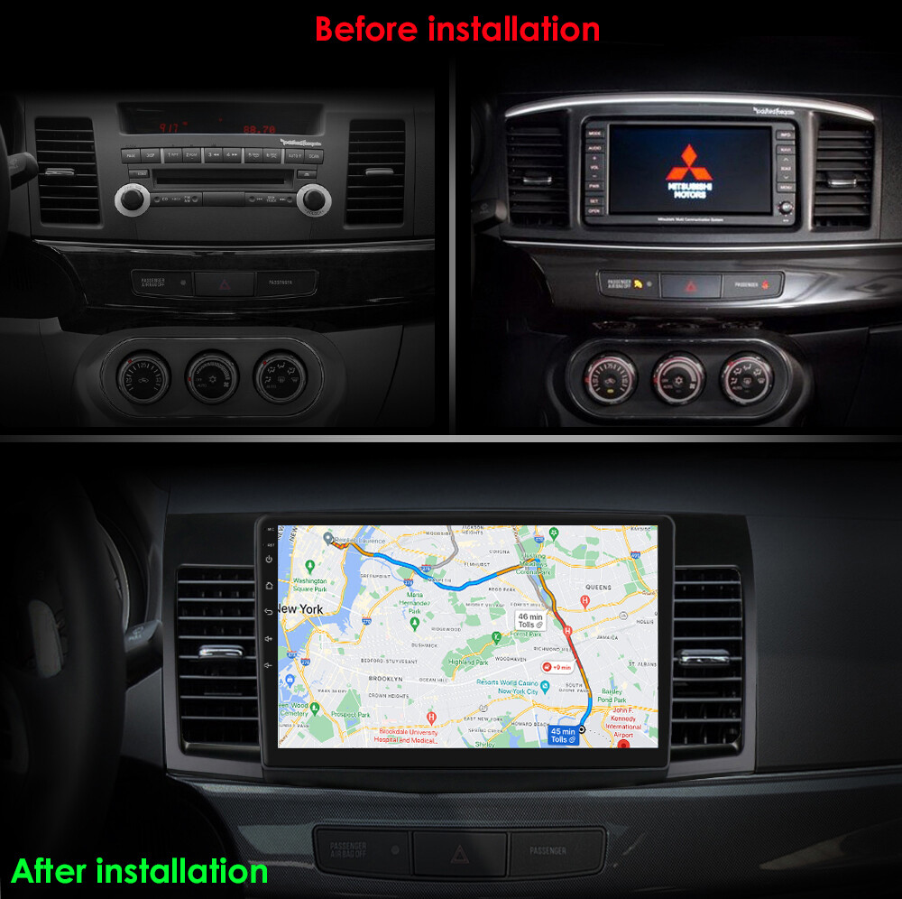 2GB+32GB For 2008-12 Mitsubishi Lancer 10.1\
