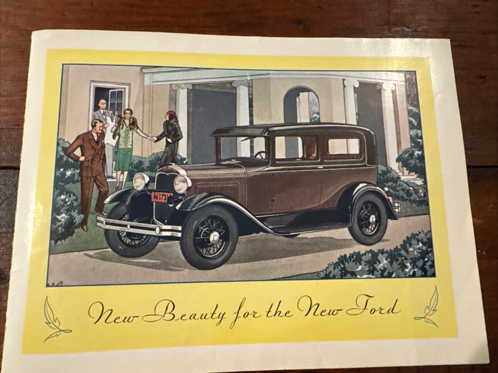 1930 Ford Model A Brochure - Original 1930 Ford Model A Brochure - Original