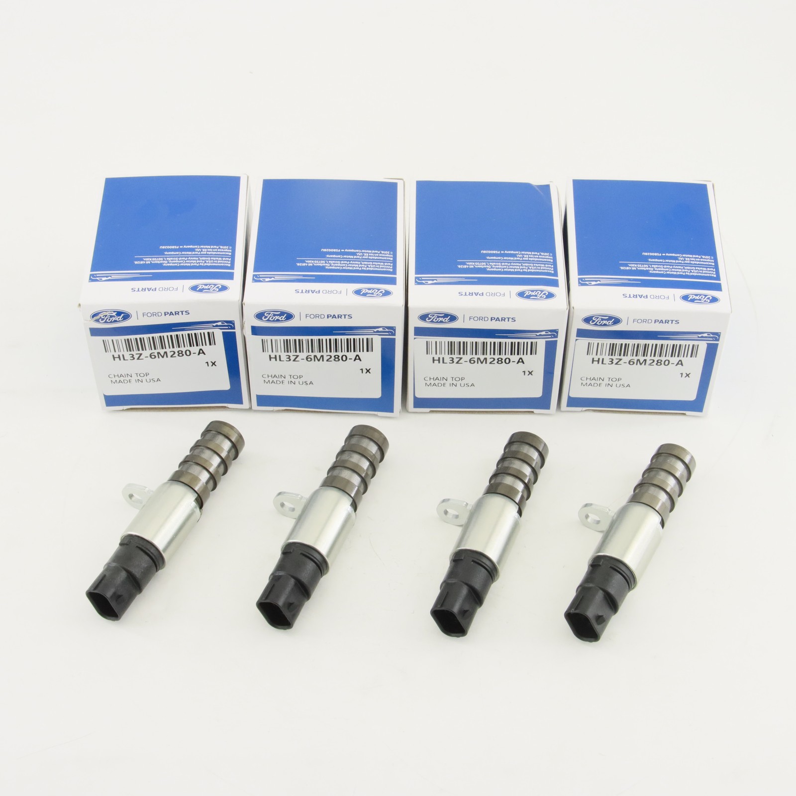 4X Engine Variable Valve Timing (VVT) Solenoid for 2017-24 Ford F-150 GT Lincoln 4X Engine Variable Valve Timing (VVT) Solenoid for 2017-24 Ford F-150 GT Lincoln