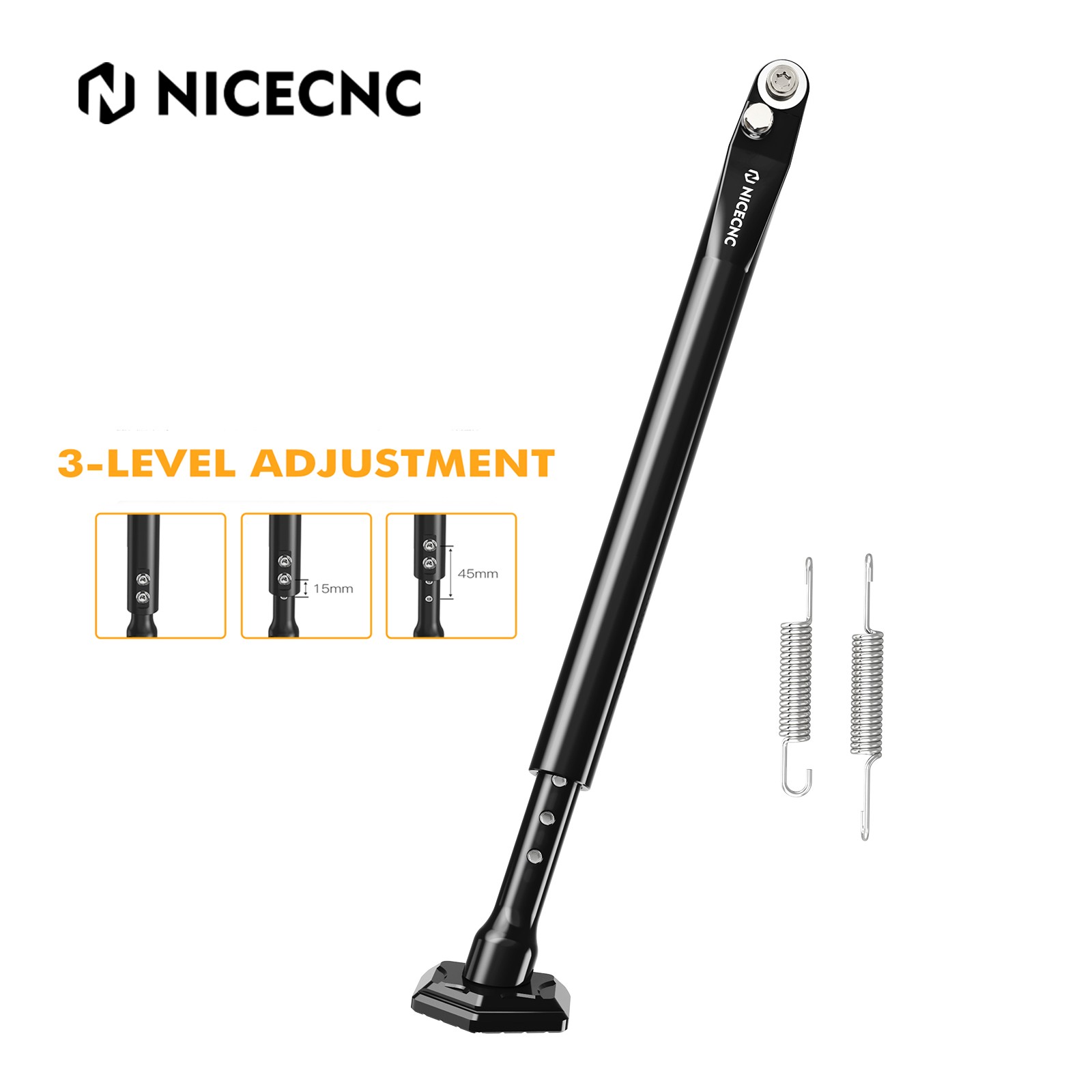 NICECNC Adjustable Kickstand Side Stand For Beta RR 4T 350 390 430 480 2013-2025 NICECNC Adjustable Kickstand Side Stand For Beta RR 4T 350 390 430 480 2013-2025