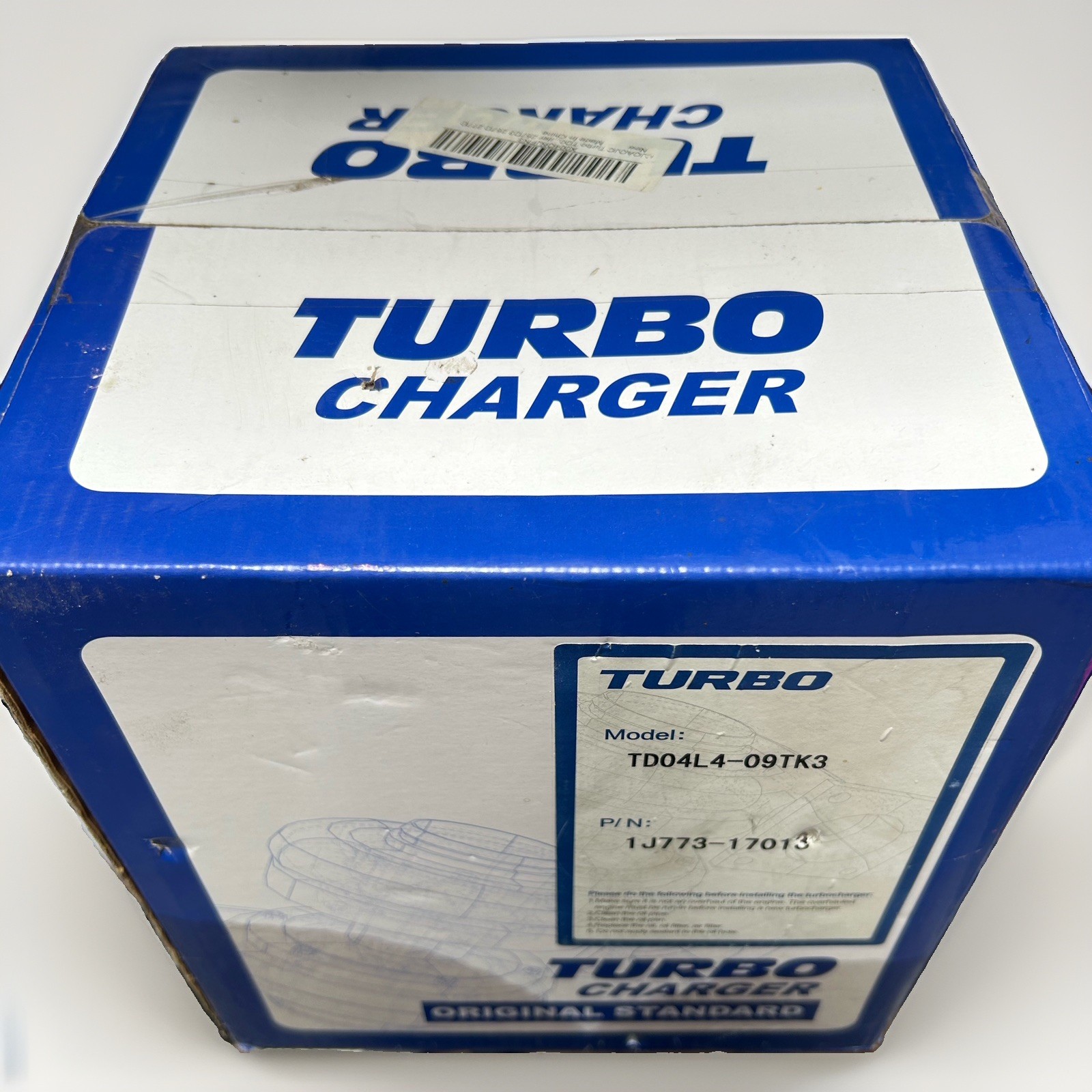 TURBO TD04L4-09TK3 For Caterpillar Skid Steer Loader CAT 236D Kubota V3307, NIB