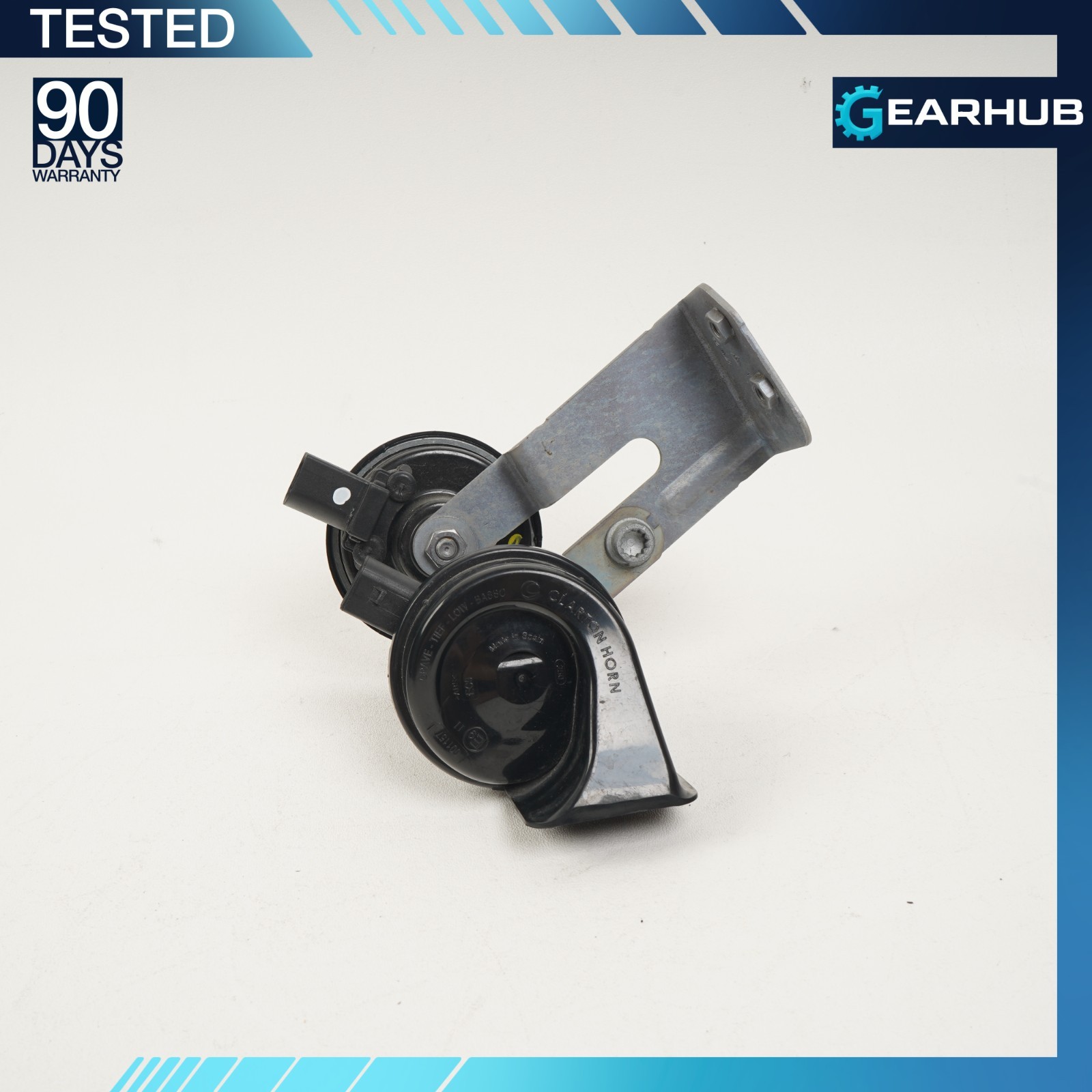 2020-2026 Porsche Taycan 9J1 High Low Tone Horn Siren Assembly 9J1951201 OEM 2020-2026 Porsche Taycan 9J1 High Low Tone Horn Siren Assembly 9J1951201 OEM
