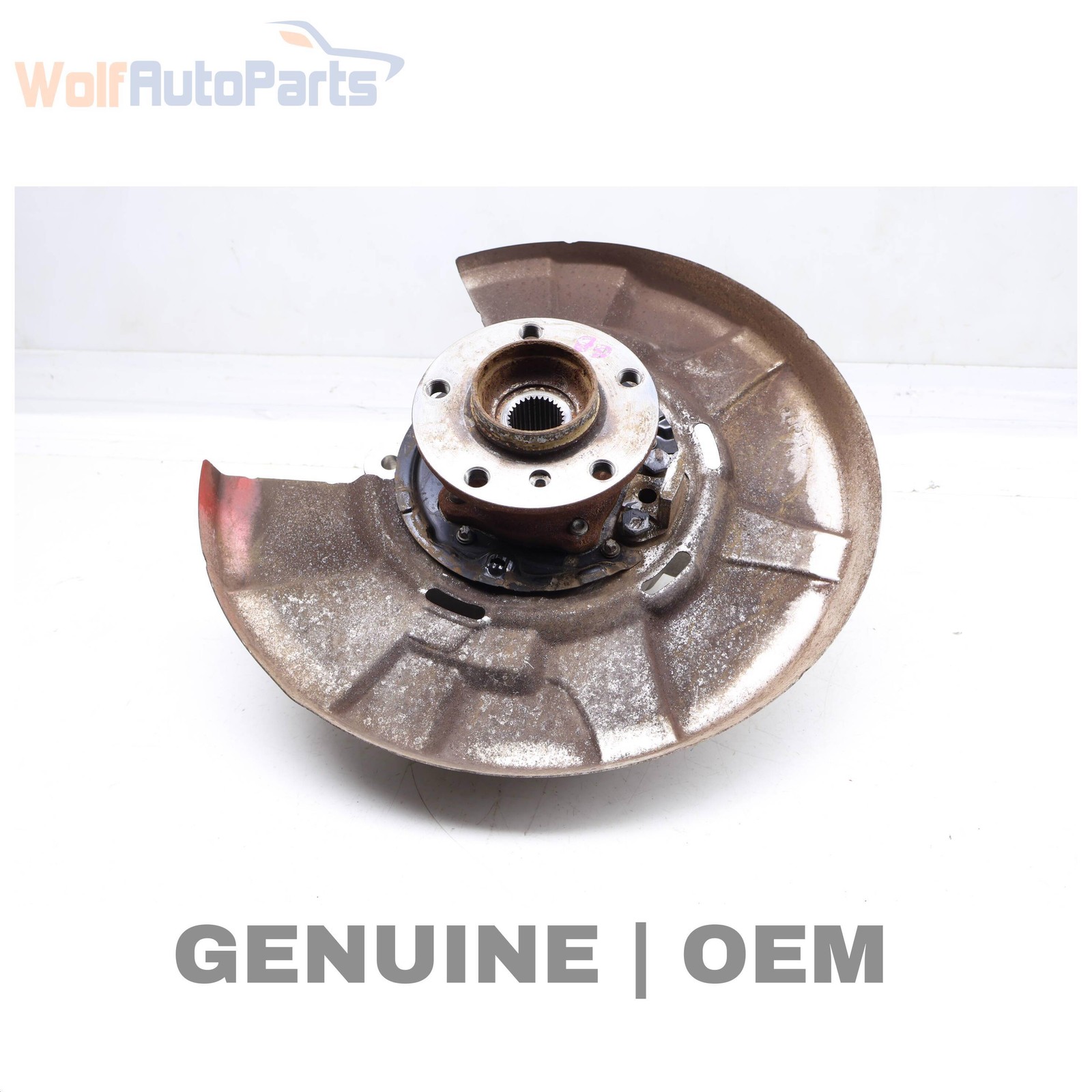 2010-2015 BMW 760LI - REAR Right Spindle Knuckle W/ Wheel Bearing 6797448
