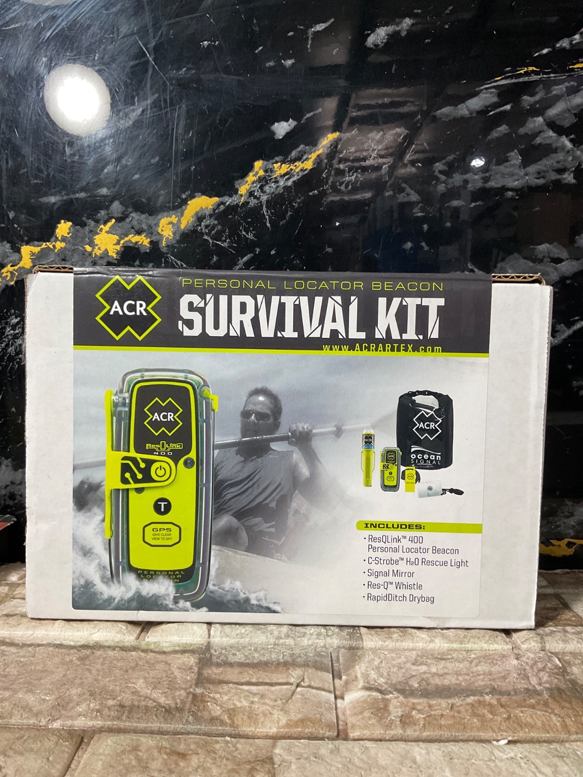 ACR ResQLink 400 Personal Locator Beacon Survival Kit - 2346 ACR ResQLink 400 Personal Locator Beacon Survival Kit - 2346