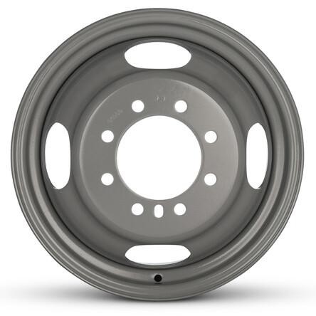 One 16 Inch Grey Steel Wheel for 2001-2010 Chevy Silverado 2500 HD 8x165.1 XQTB