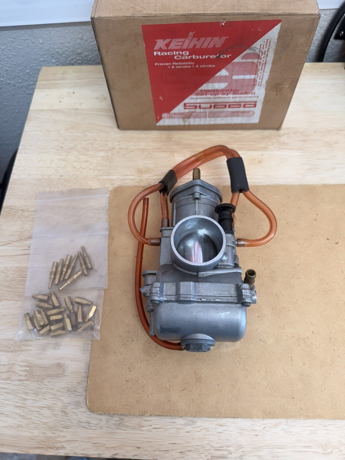 Genuine Keihin PWM 38mm Carburetor New In Box NIB S64A0 1000-S64-A0