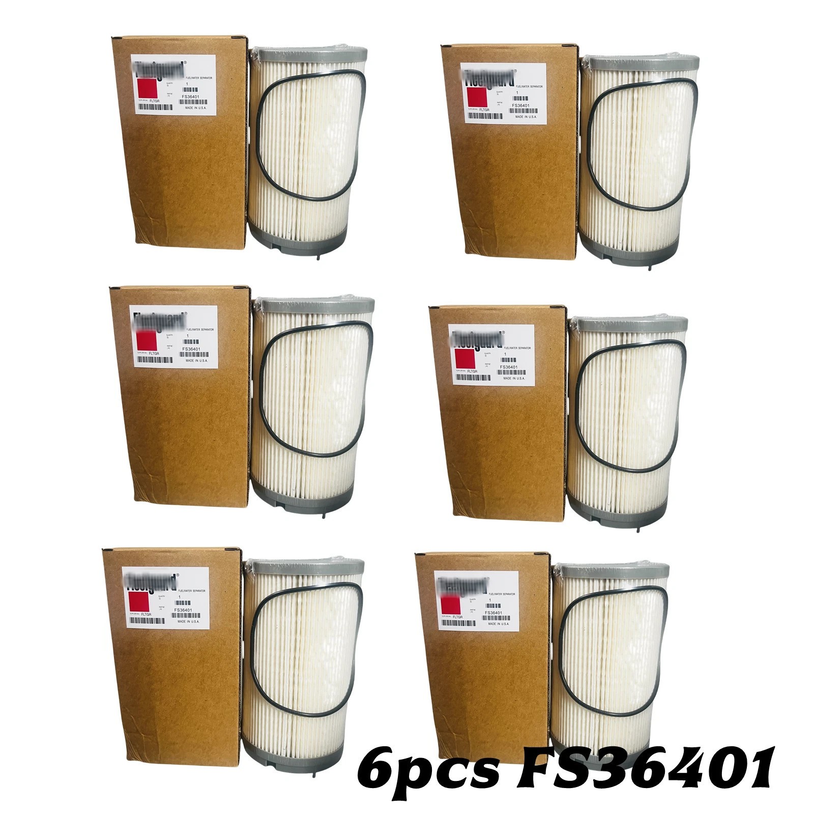 6X FS36401 Fuel/Water Separator Replace P557004,K37-1004,PF9928 New 6X FS36401 Fuel/Water Separator Replace P557004,K37-1004,PF9928 New